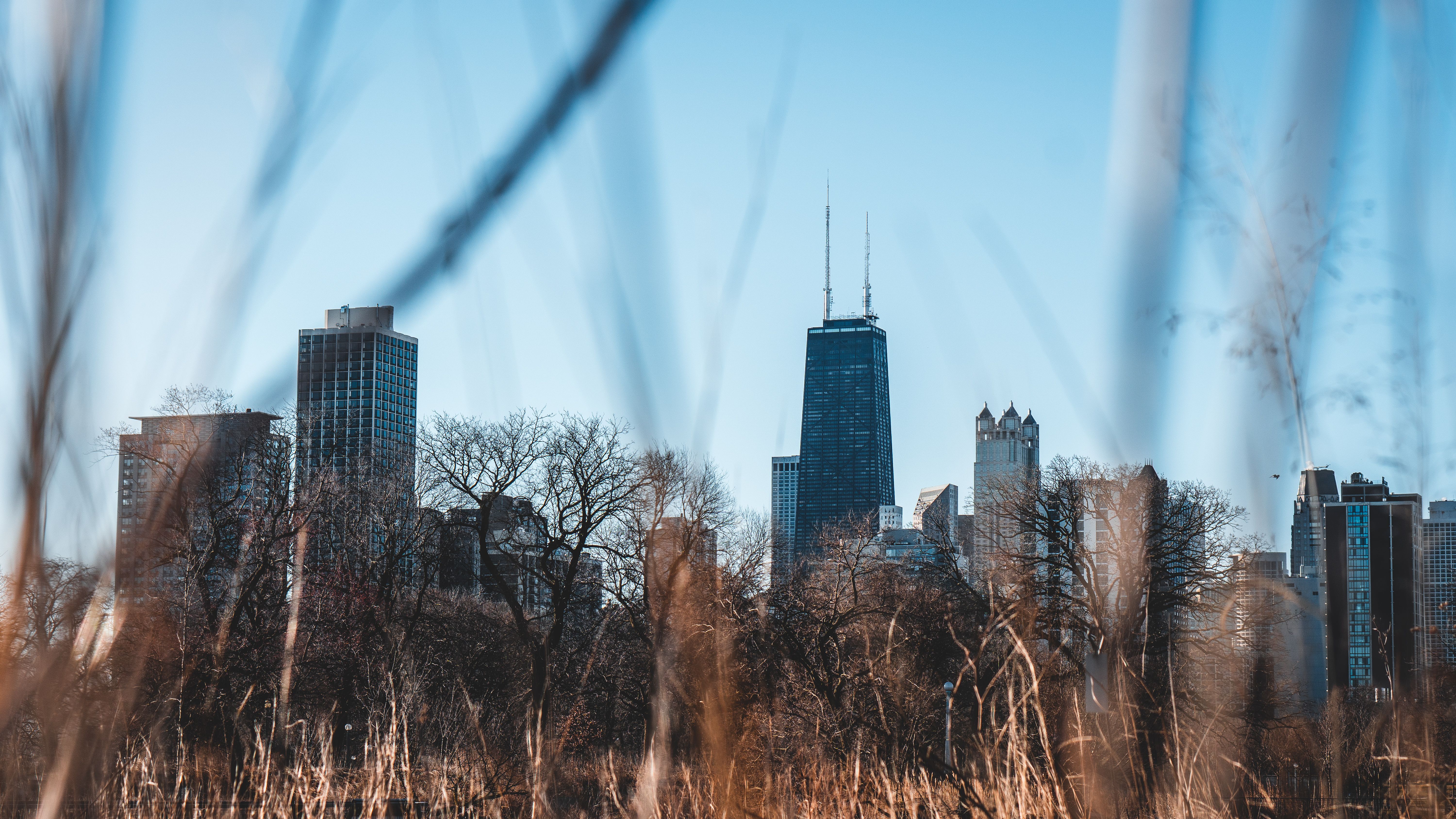 Chicago Skyline city skyline wallpaper, 6000x3376