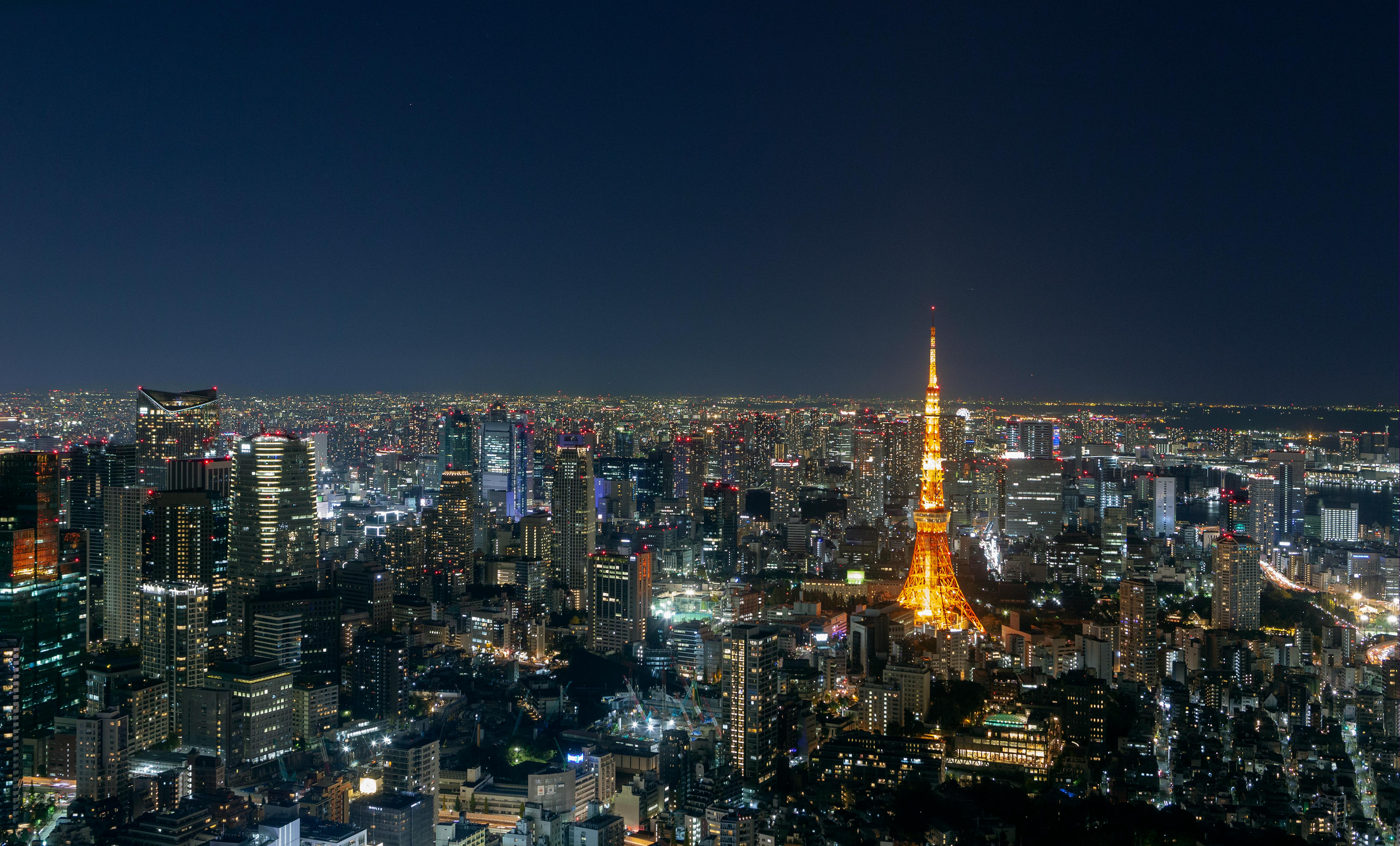 Tokyo Skyline city skyline wallpaper, 5304x3205