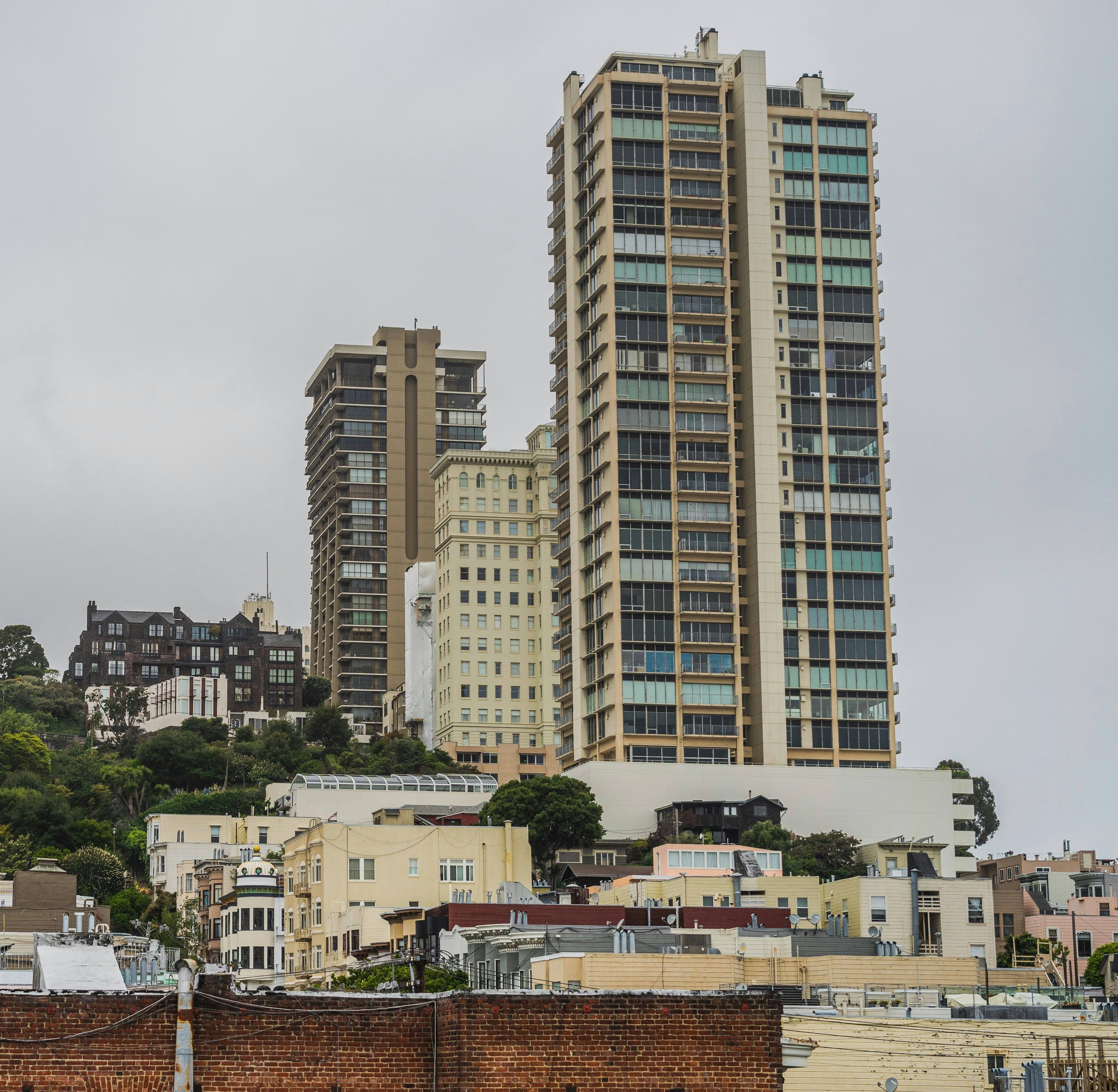 San Francisco, CA city skyline wallpaper, 4094x4000