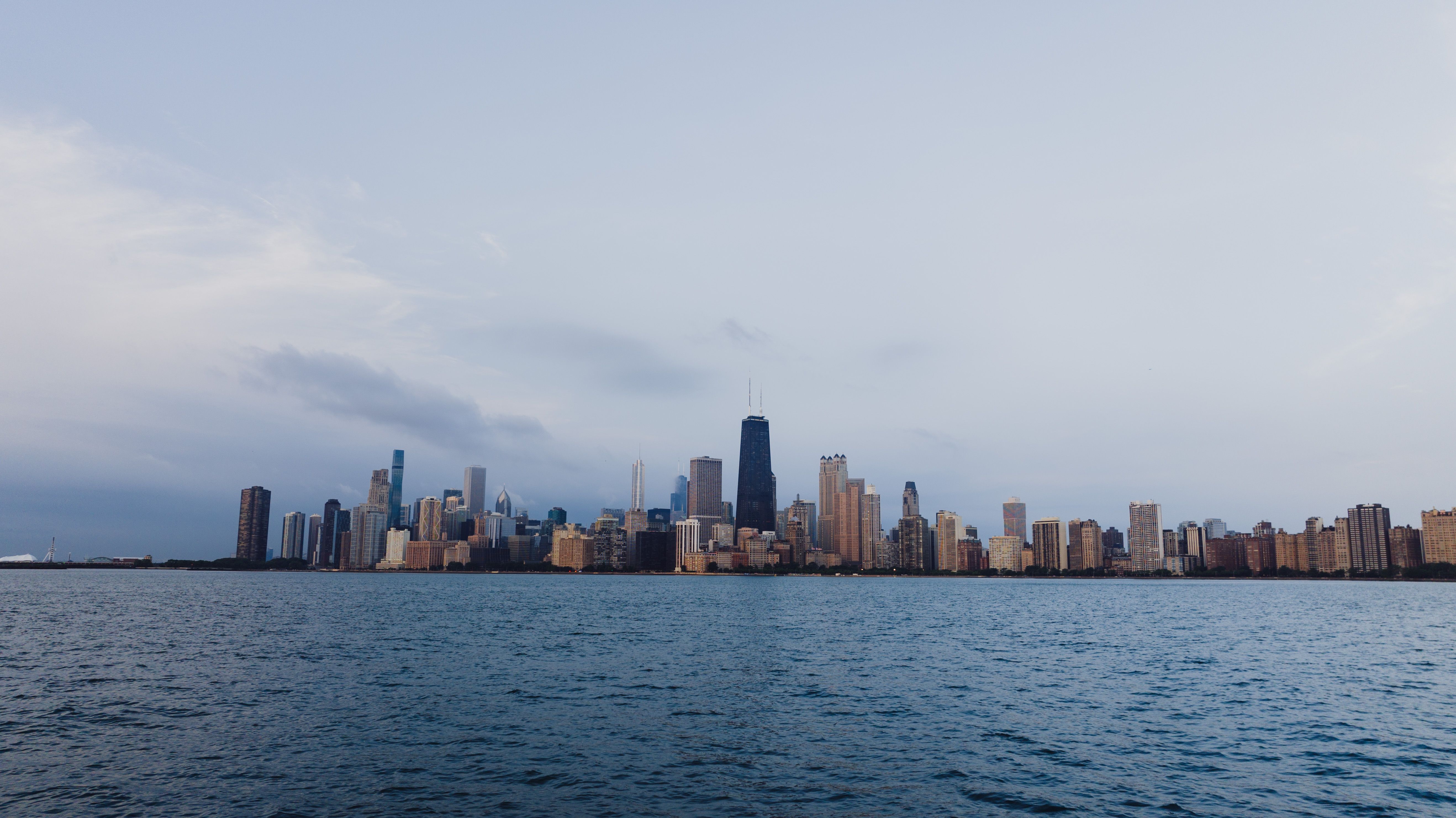 Chicago Skyline city skyline wallpaper, 5272x2962