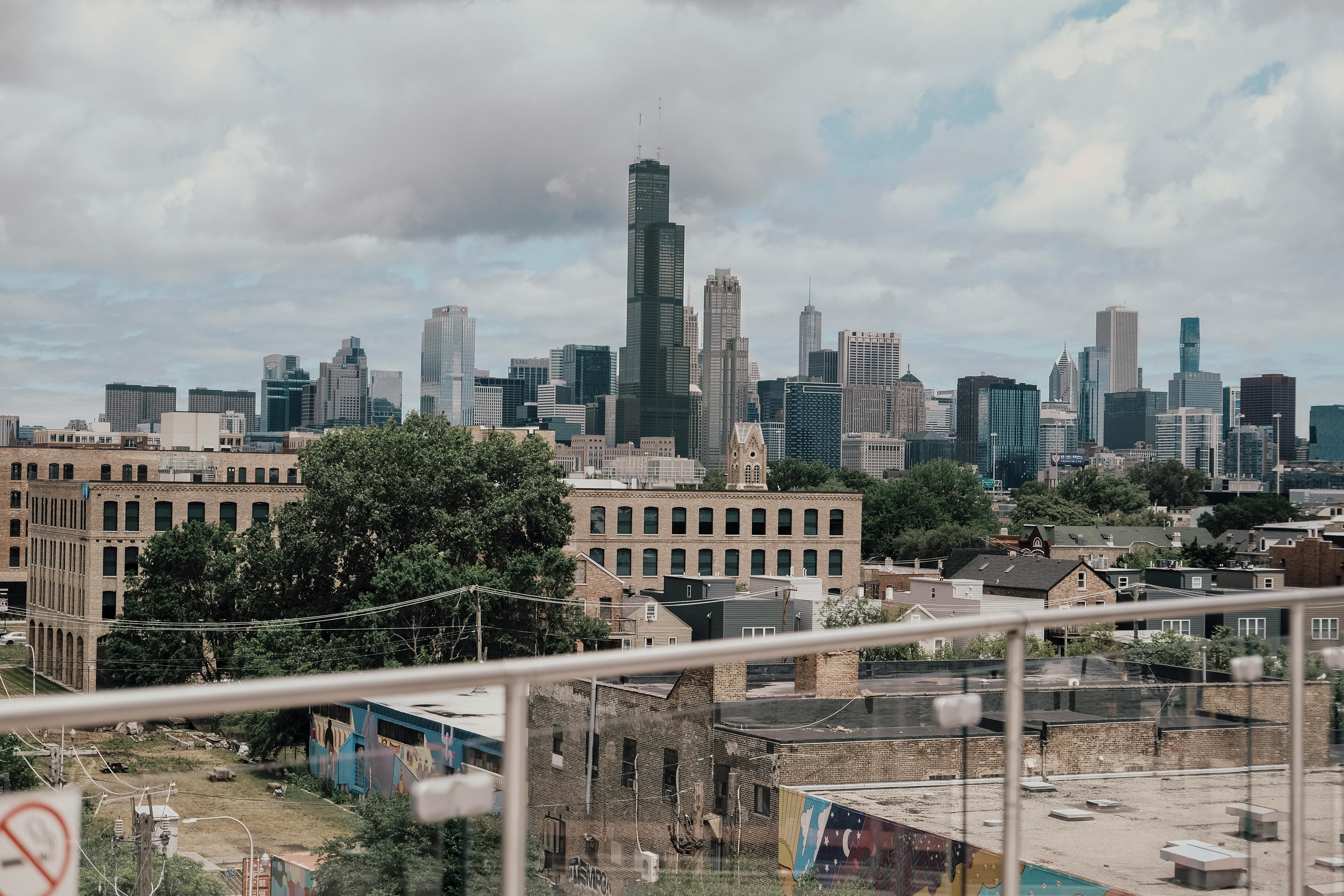 Chicago Skyline city skyline wallpaper, 6240x4160