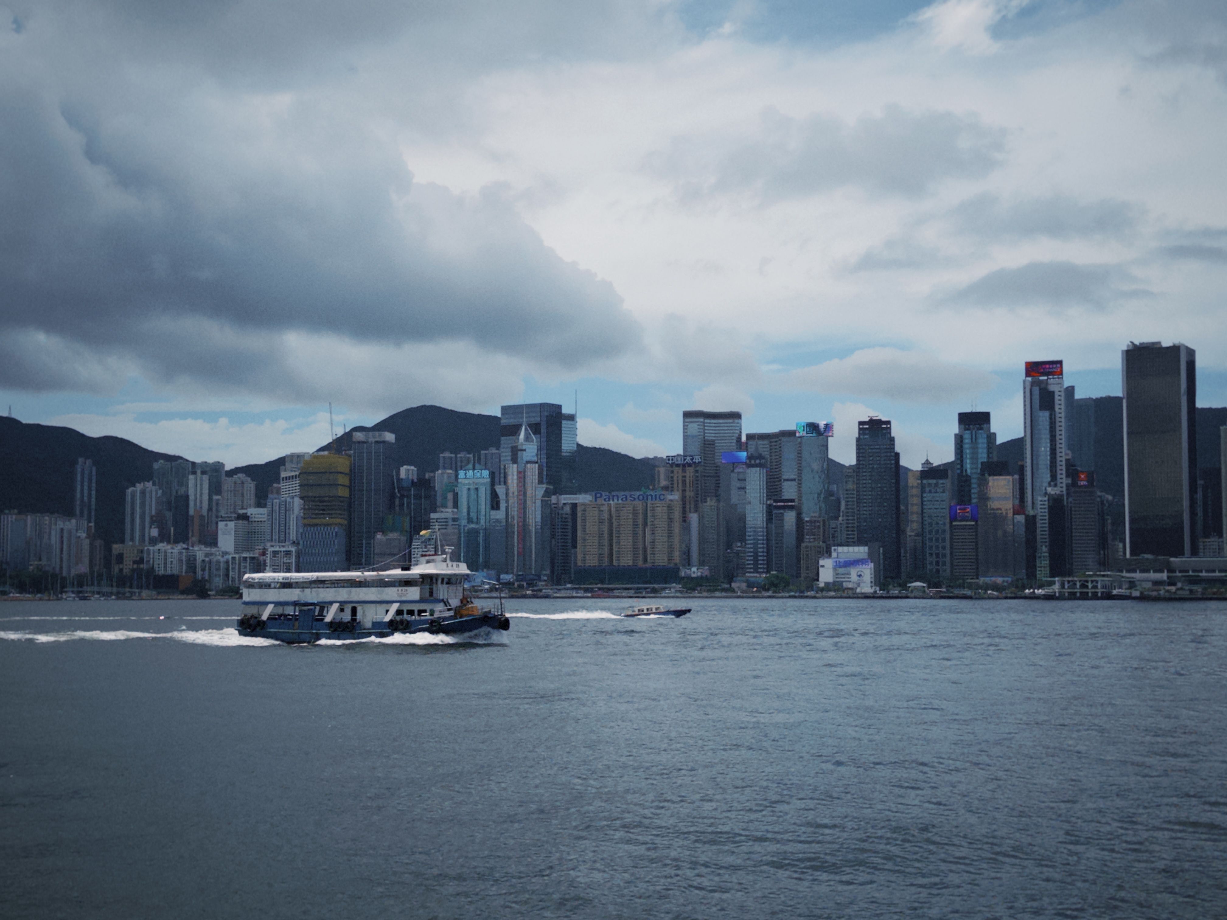 Hong Kong Skyline city skyline wallpaper, 4033x3025