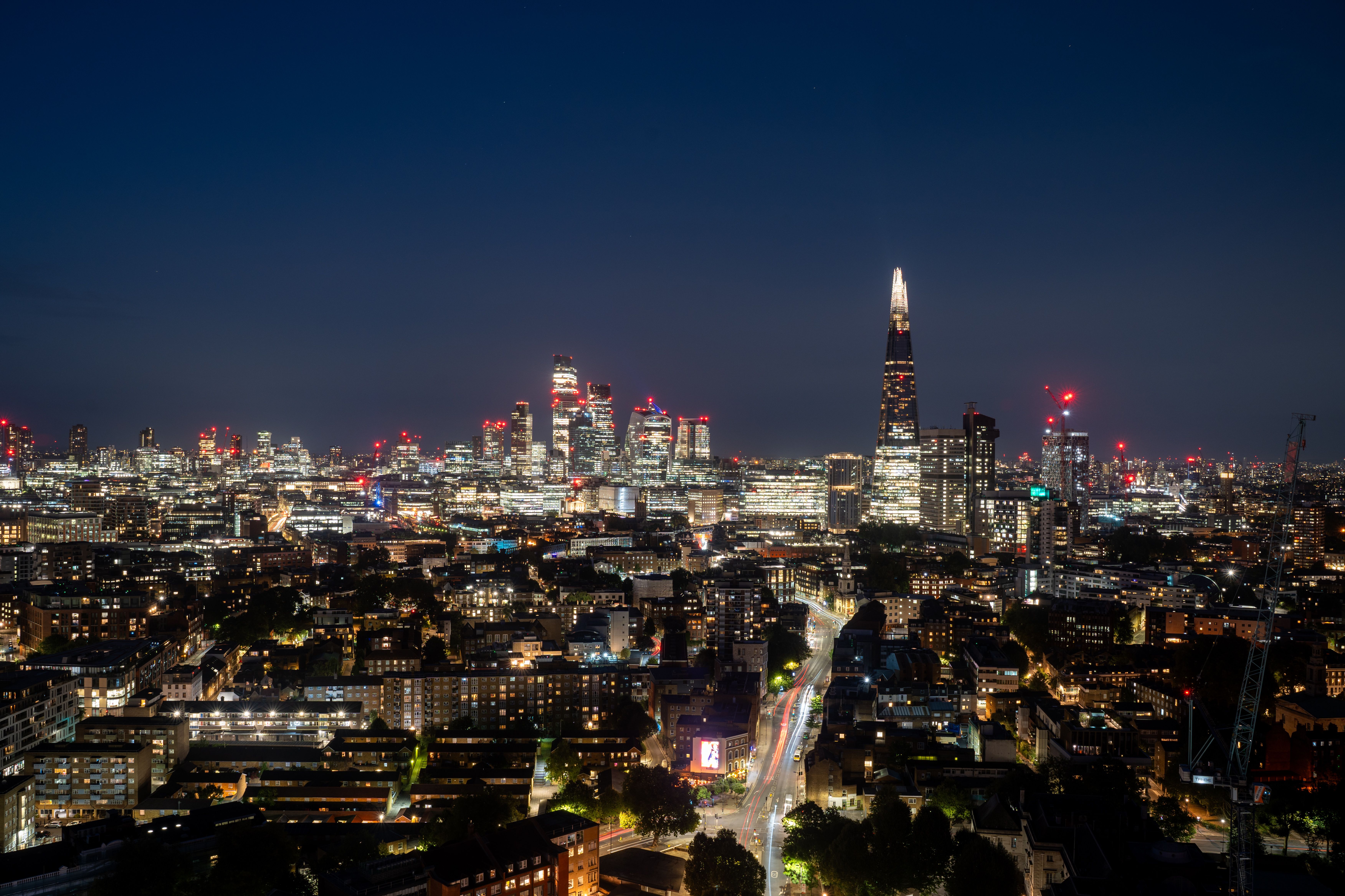 London Skyline city skyline wallpaper, 7008x4672