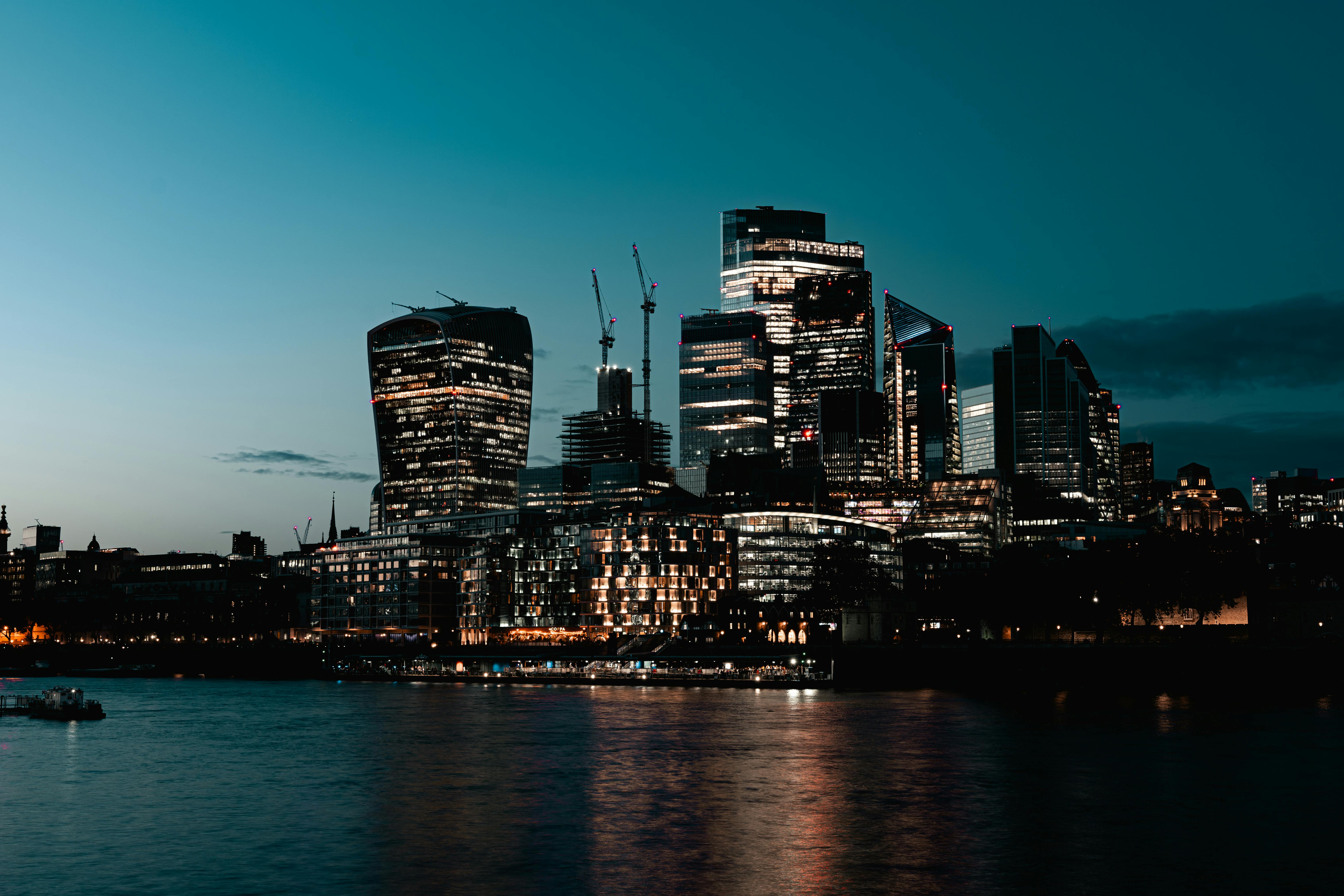 London Skyline city skyline wallpaper, 6073x4049