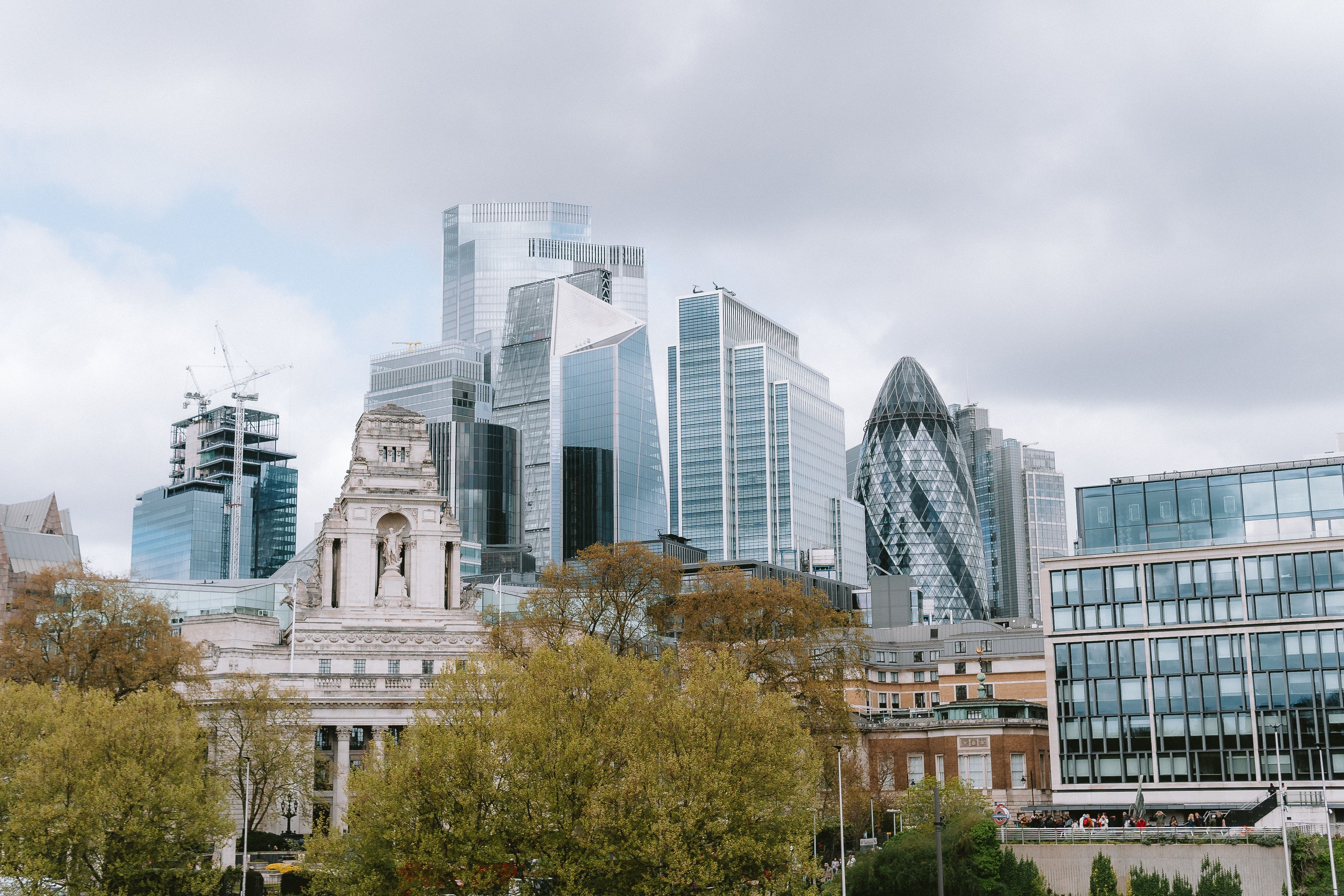 London Skyline city skyline wallpaper, 3936x2624