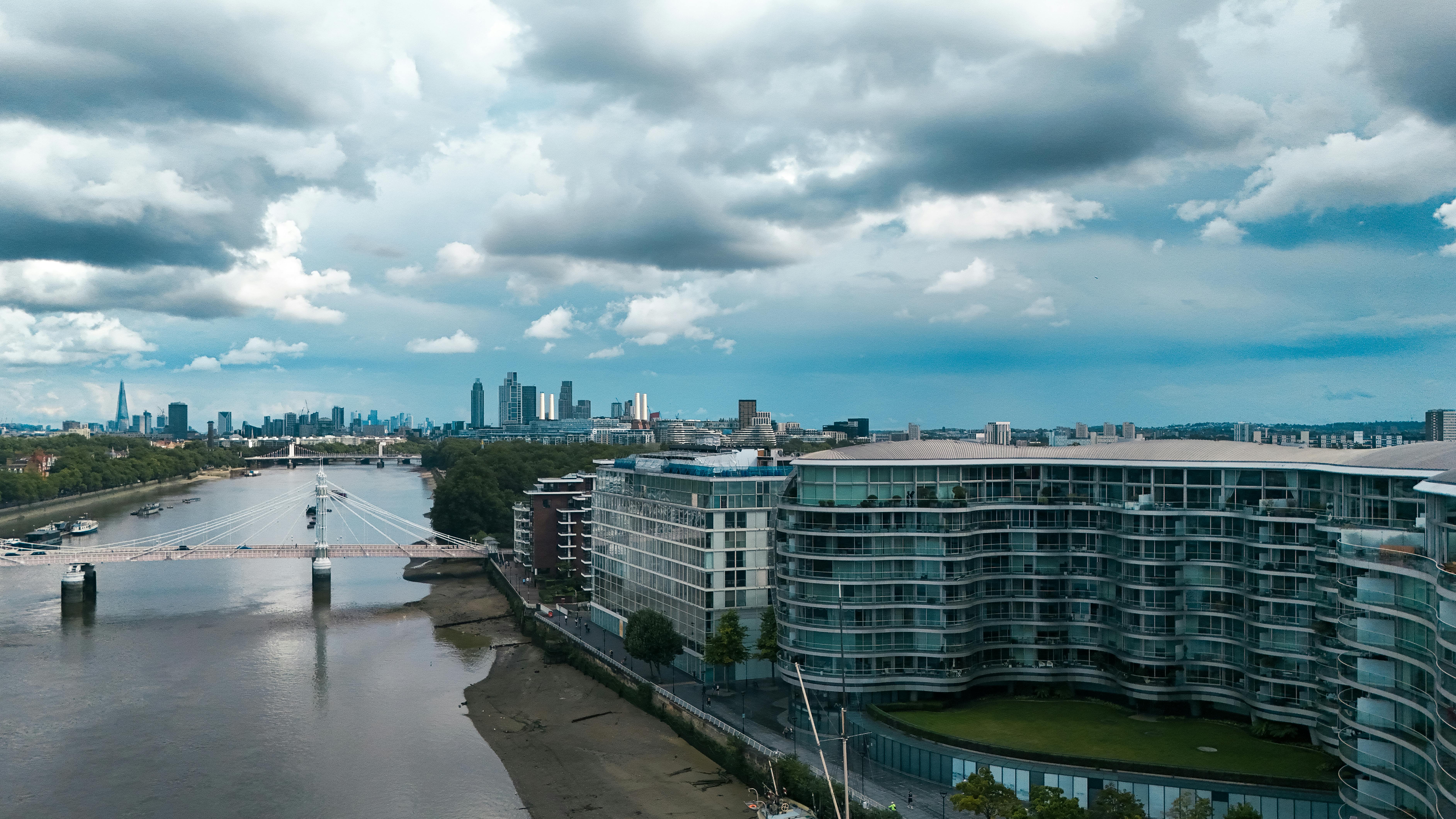 London Skyline city skyline wallpaper, 7538x4240