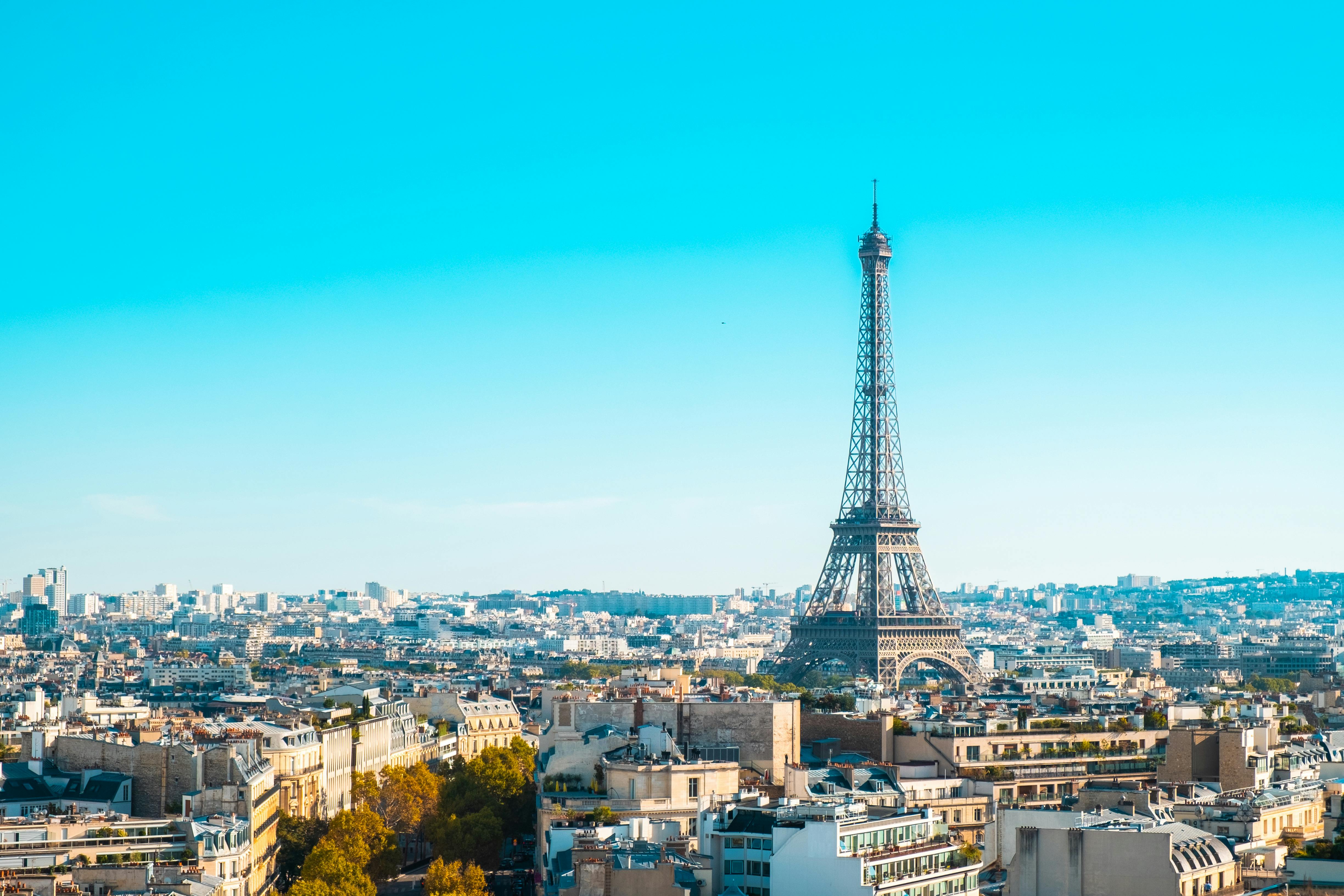 Paris Skyline city skyline wallpaper, 4896x3264