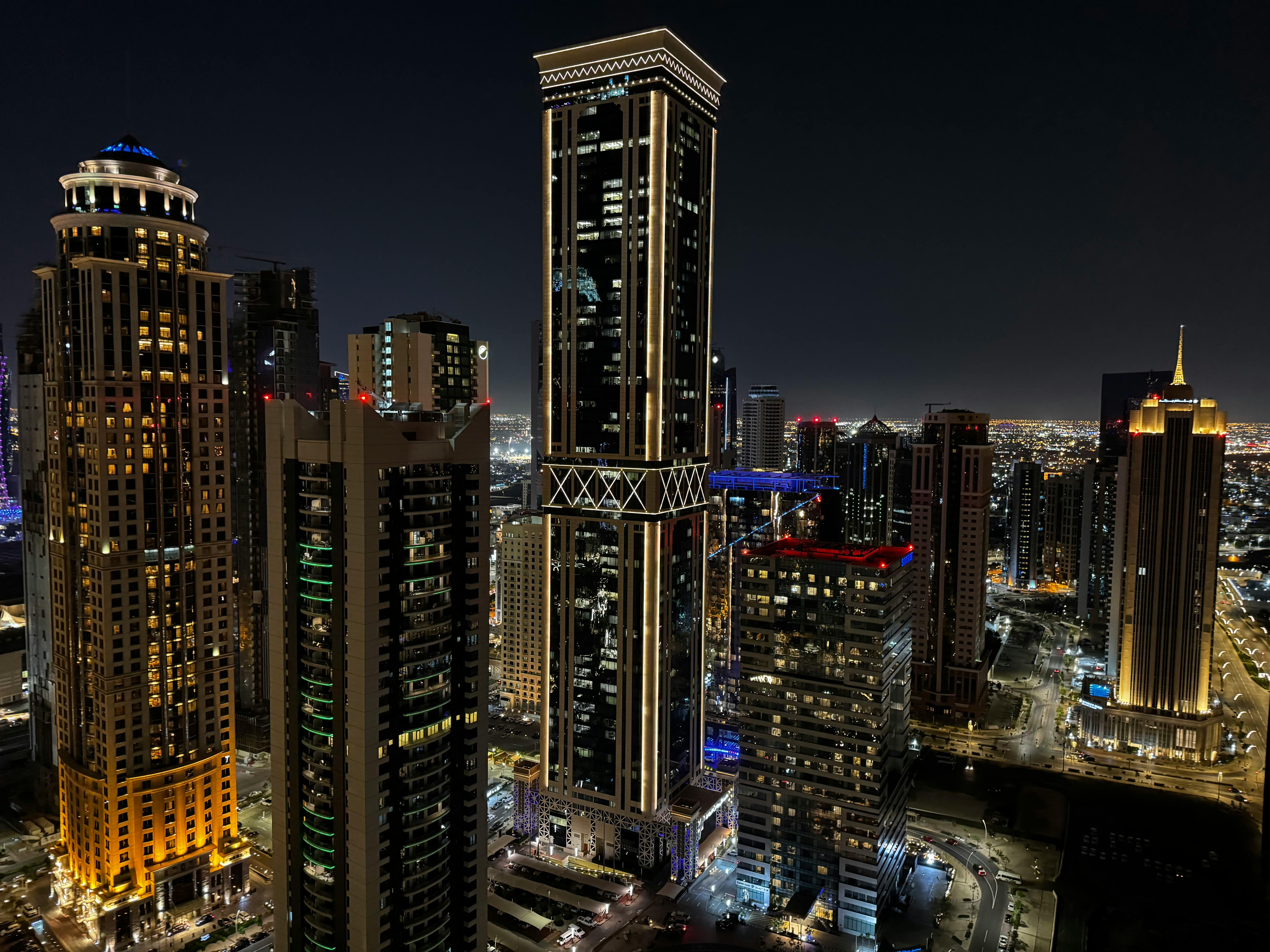 Dubai Skyline city skyline wallpaper, 5712x4284