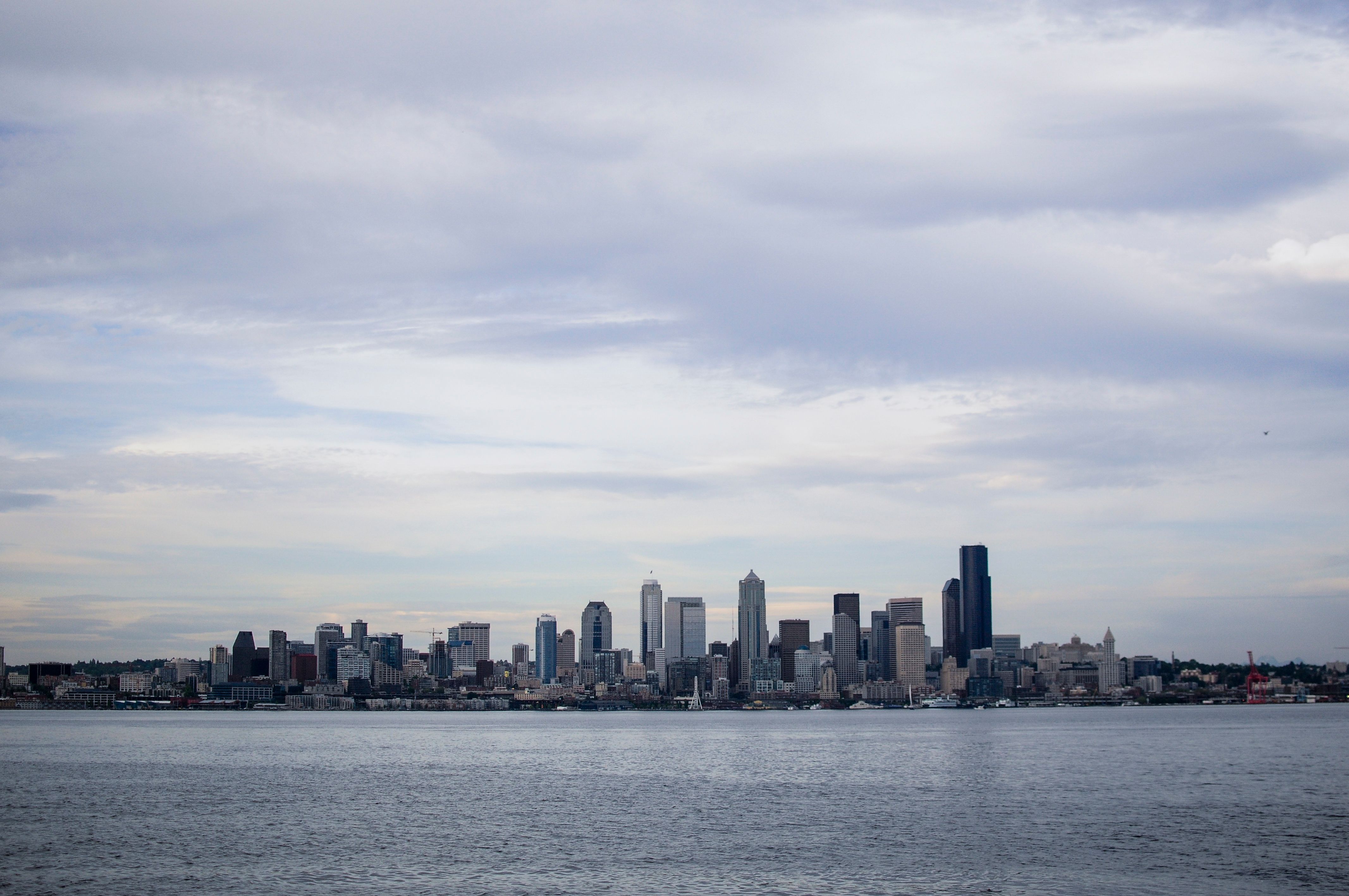 Seattle, WA city skyline wallpaper, 4267x2834