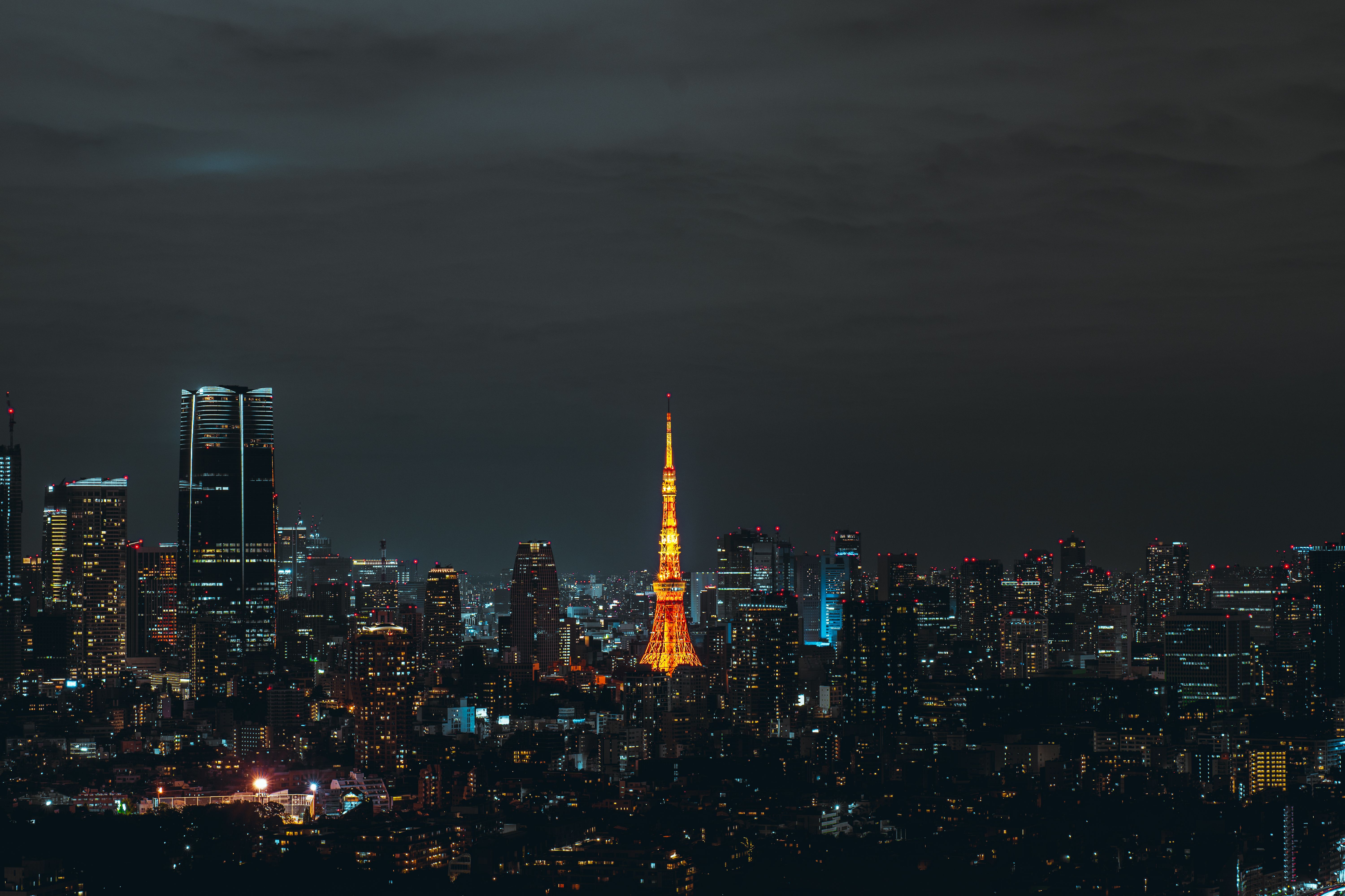 Tokyo Skyline city skyline wallpaper, 6000x4000