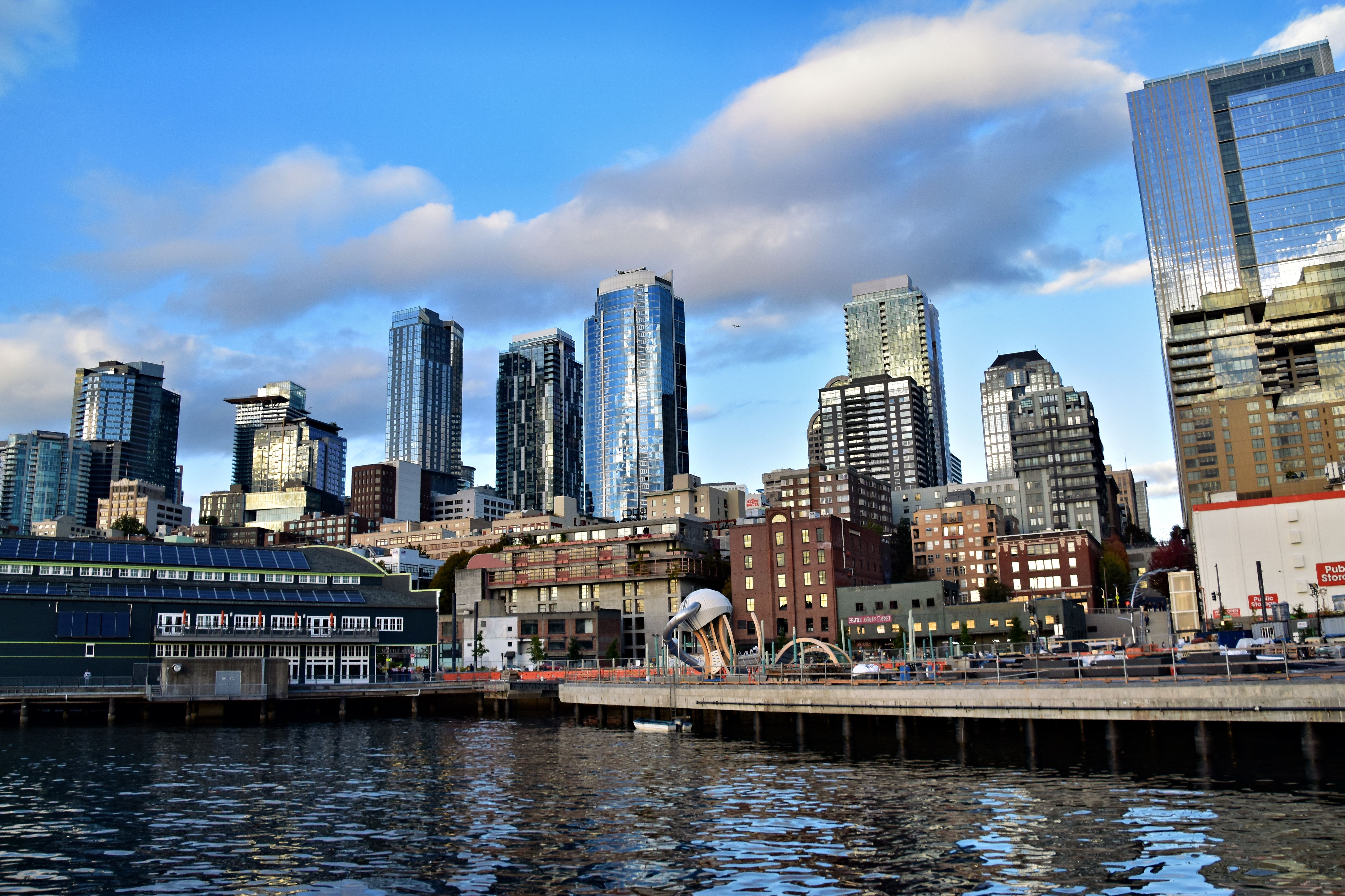 Seattle, WA city skyline wallpaper, 6000x4000