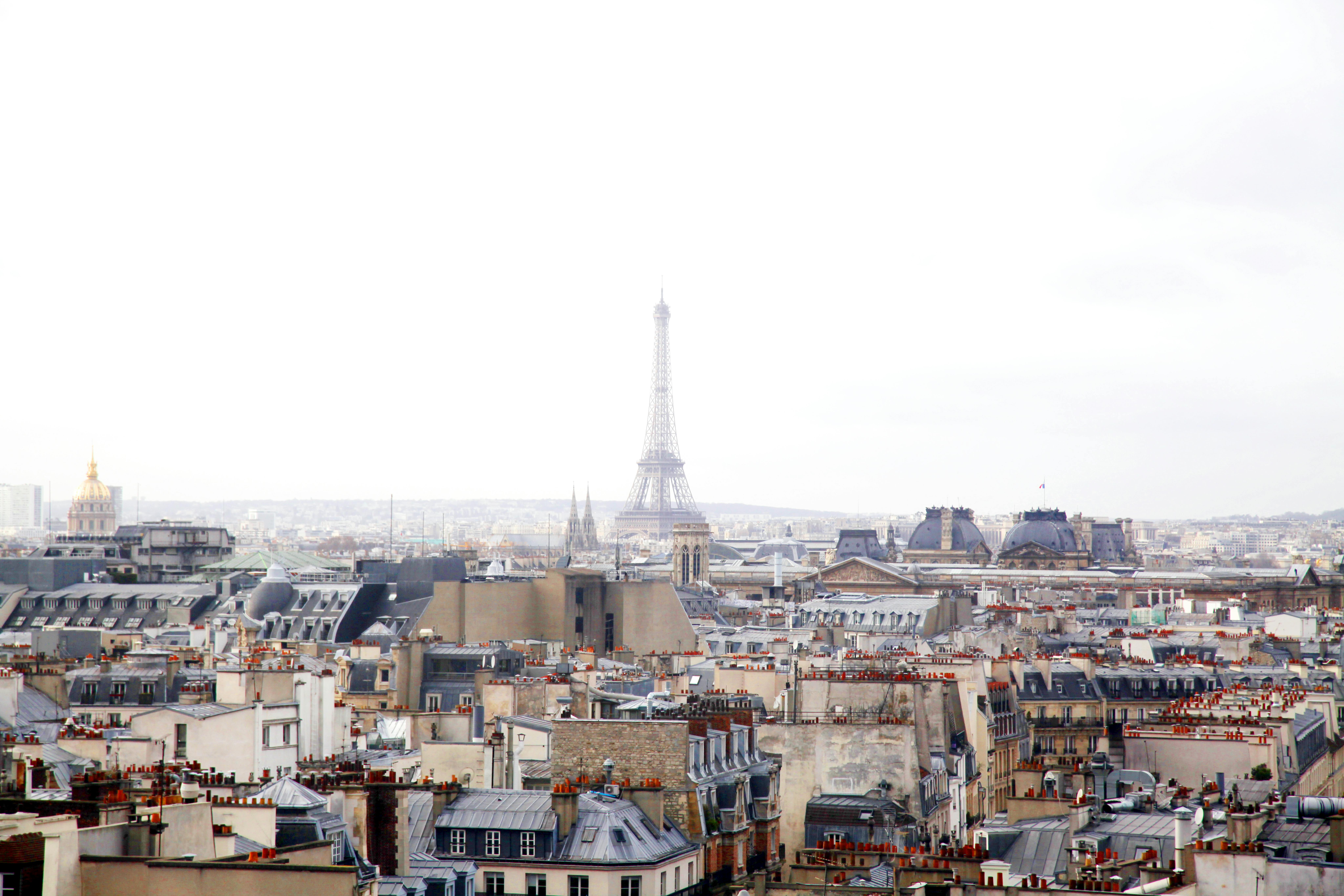 Paris Skyline city skyline wallpaper, 8192x5461