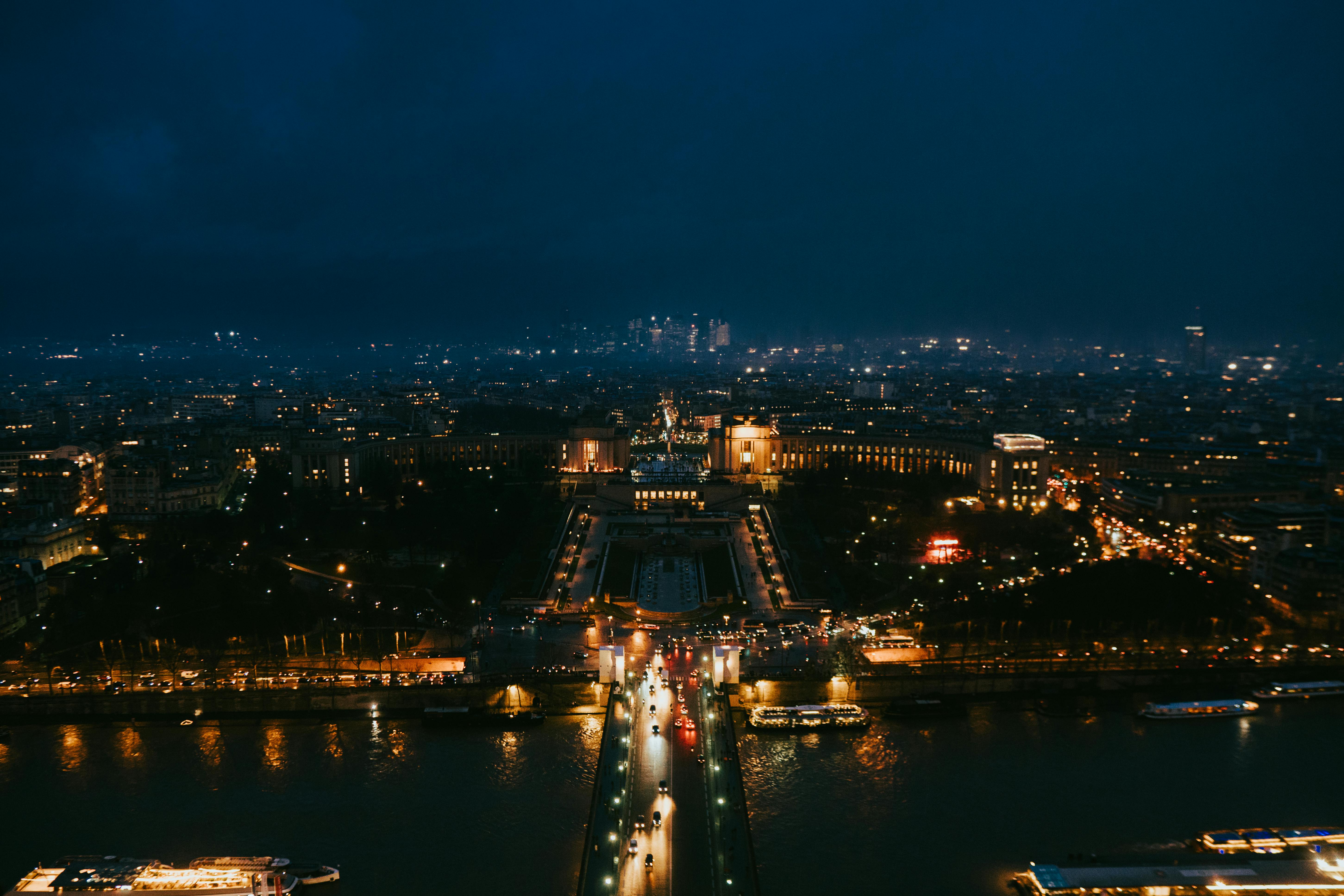 Paris Skyline city skyline wallpaper, 5805x3870