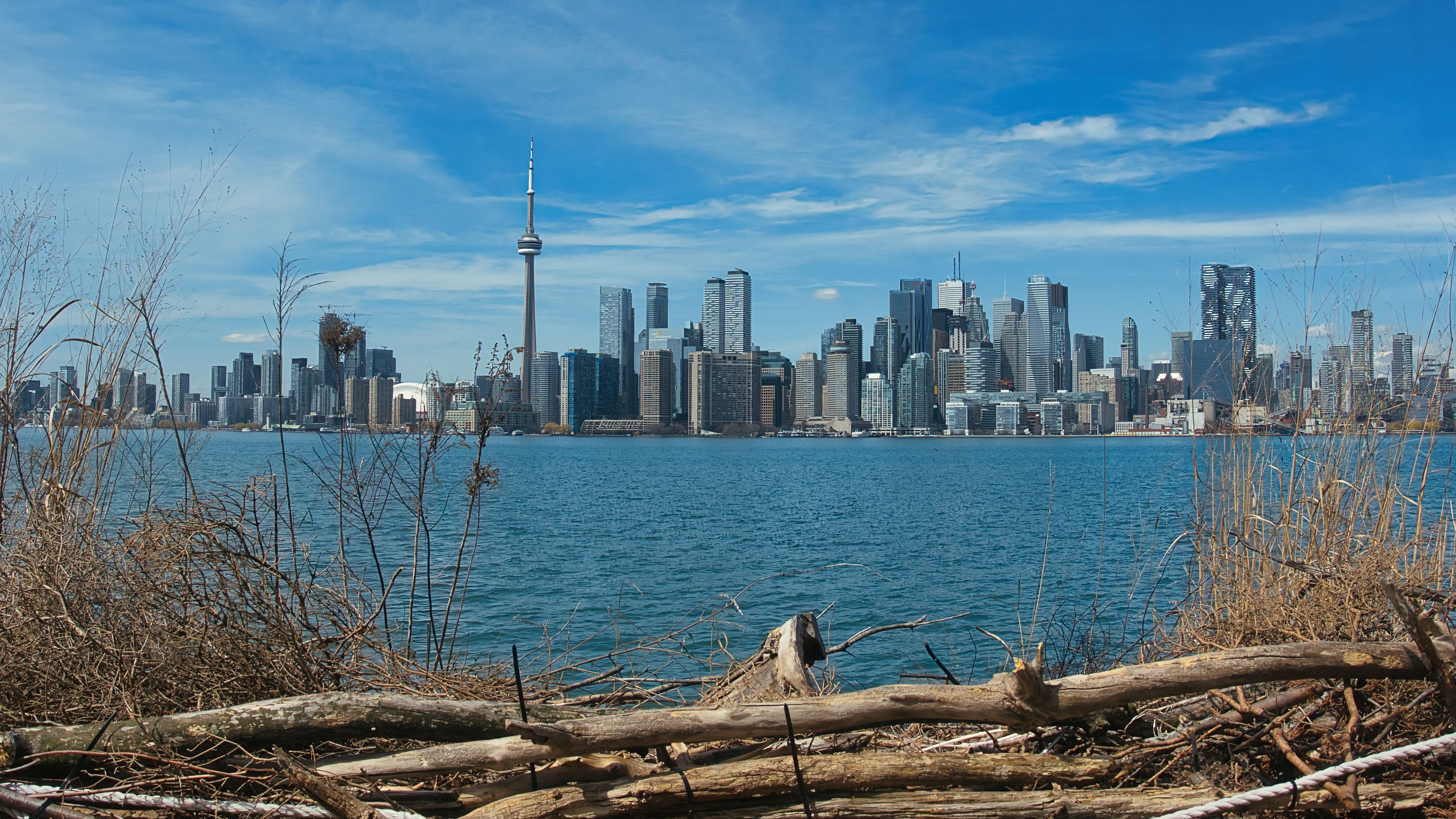 Toronto Skyline city skyline wallpaper, 5405x3041