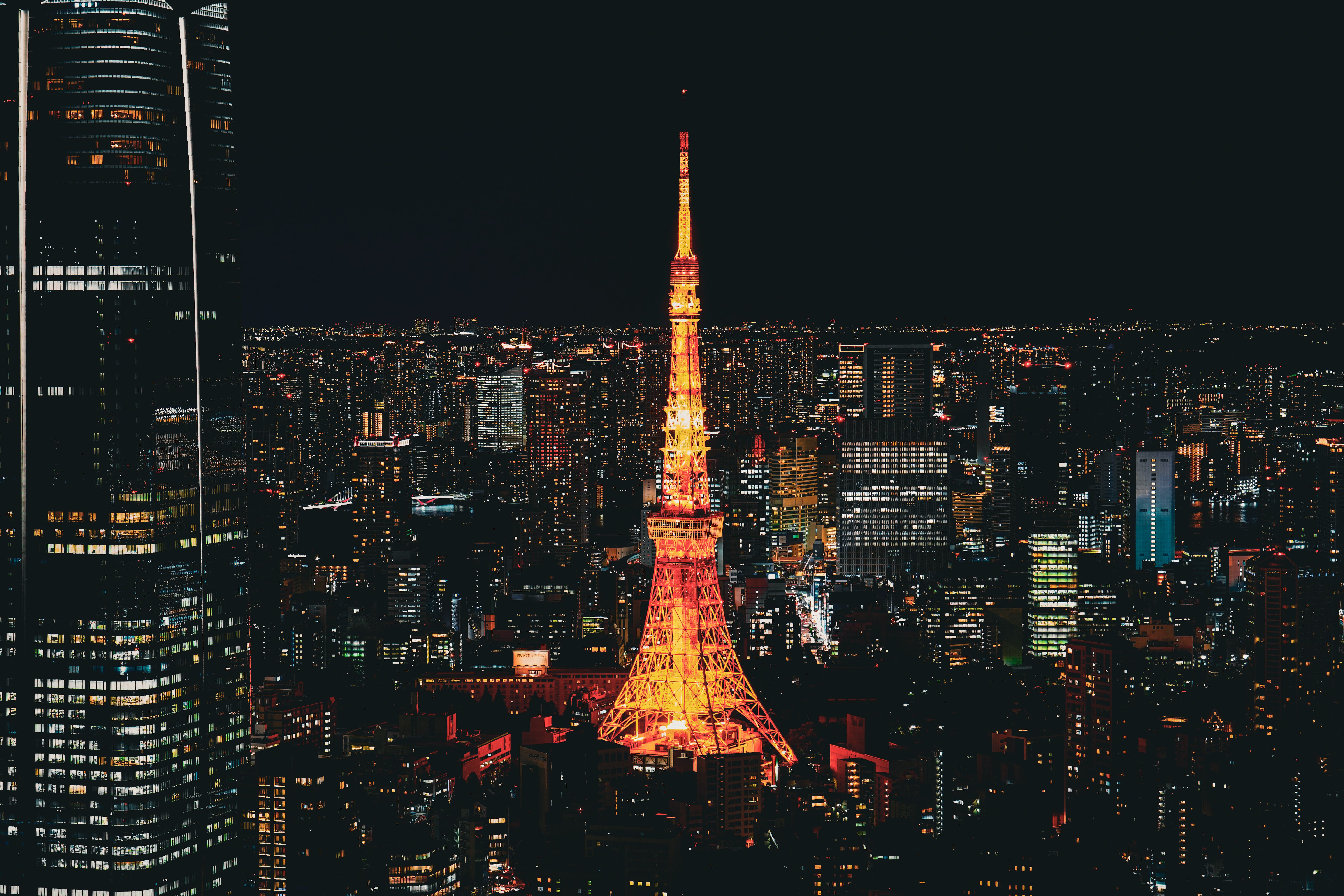 Tokyo Skyline city skyline wallpaper, 5955x3970