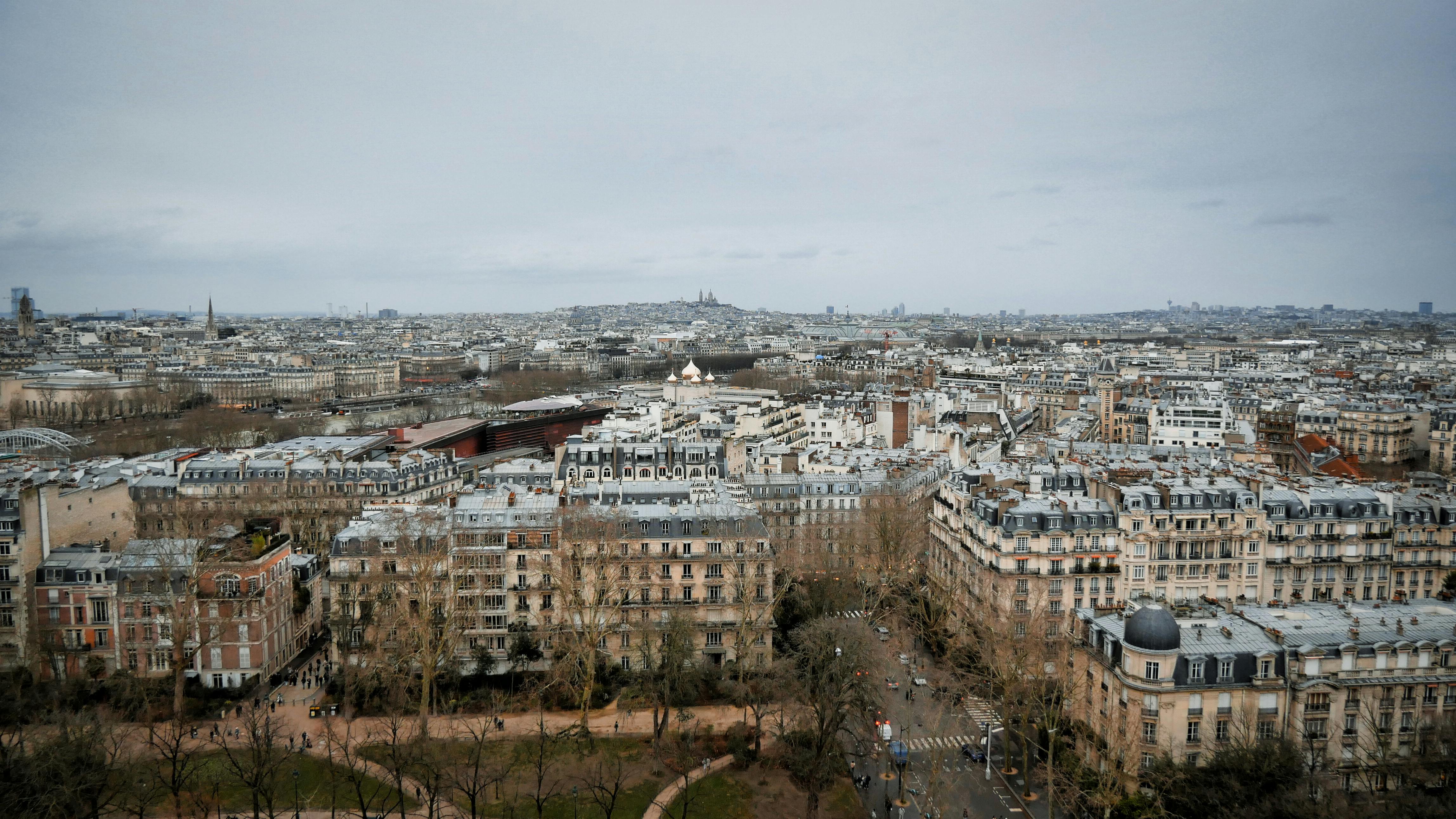 Paris Skyline city skyline wallpaper, 4592x2584