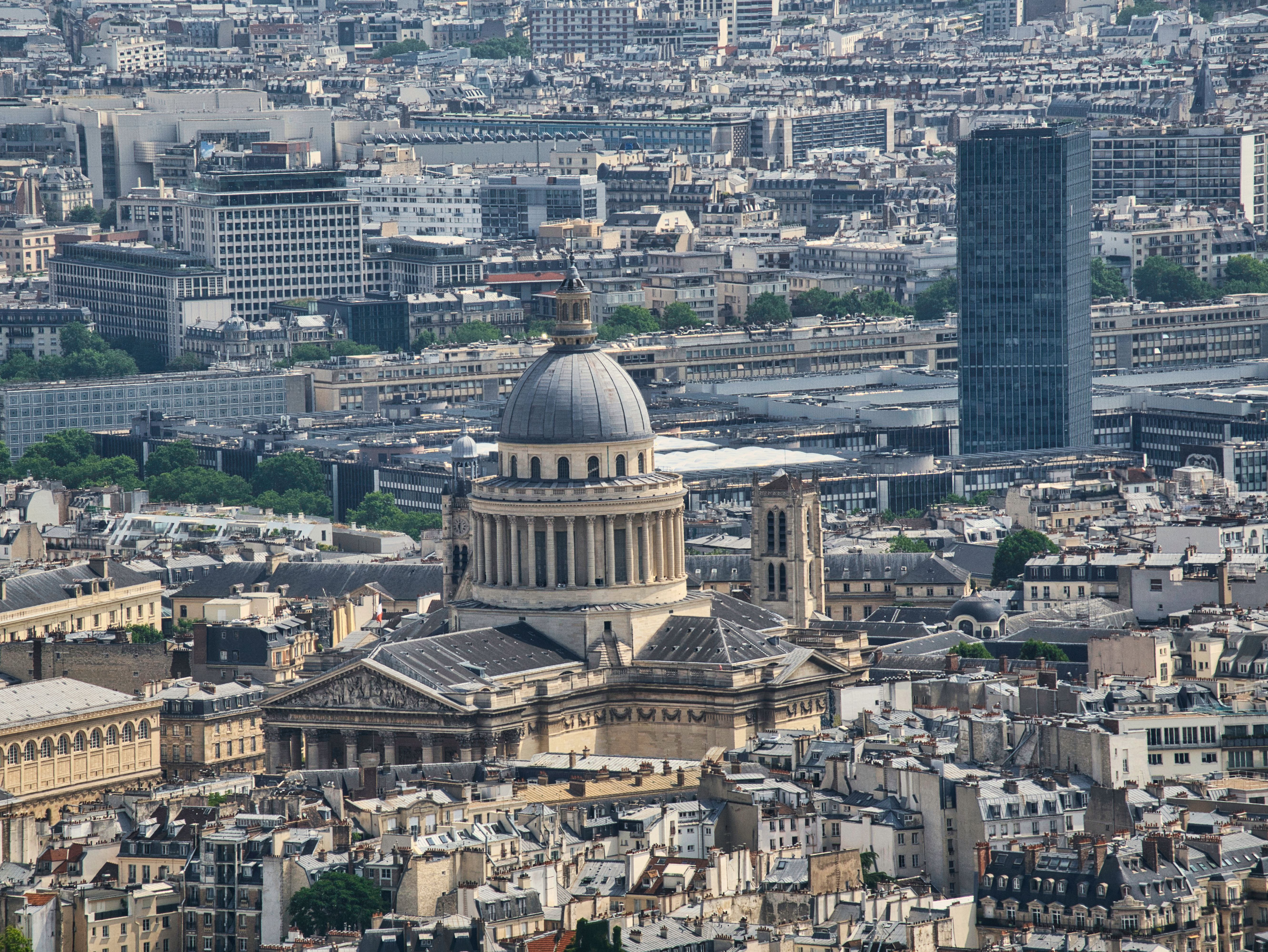 Paris Skyline city skyline wallpaper, 5326x4000