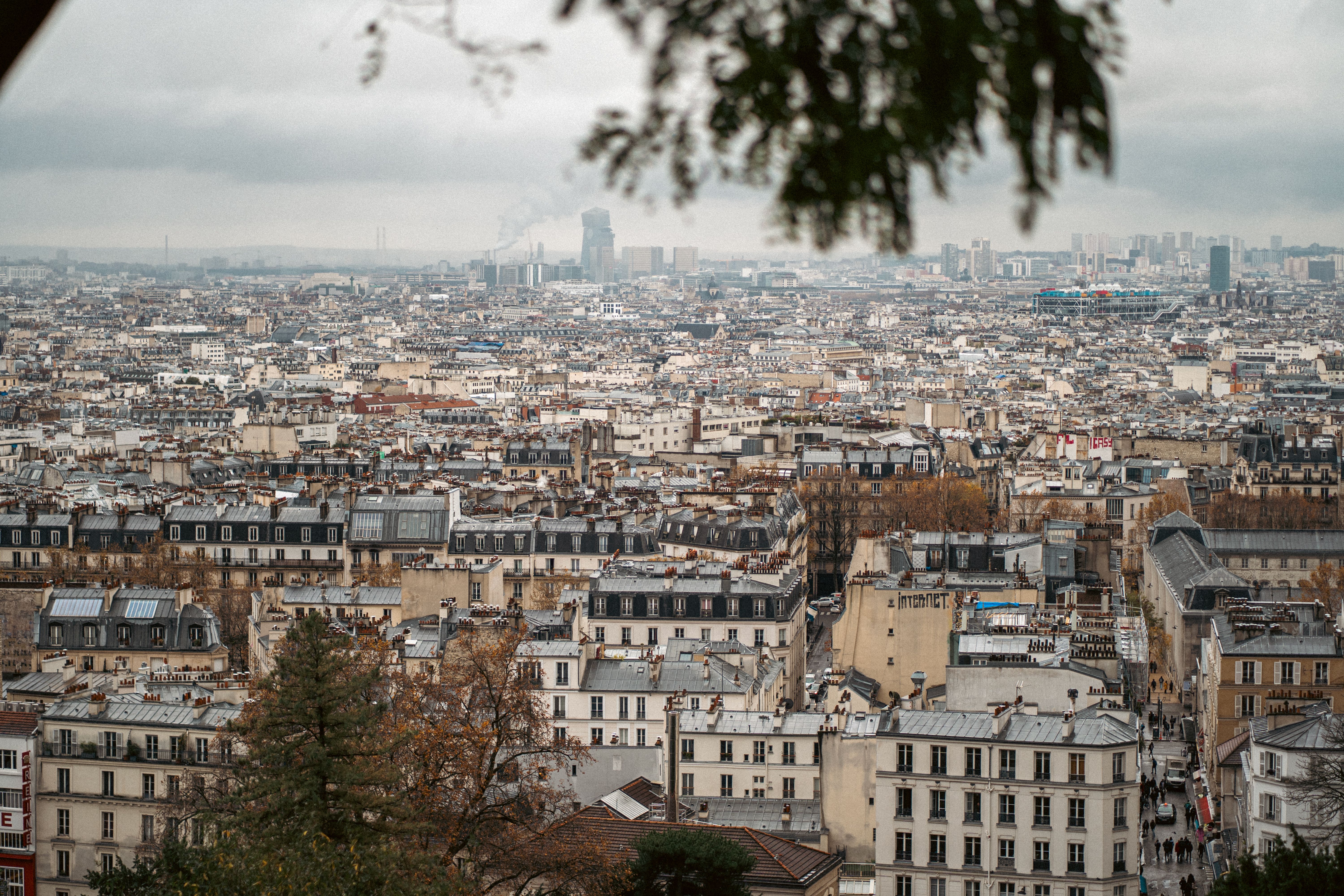 Paris Skyline city skyline wallpaper, 6000x4000