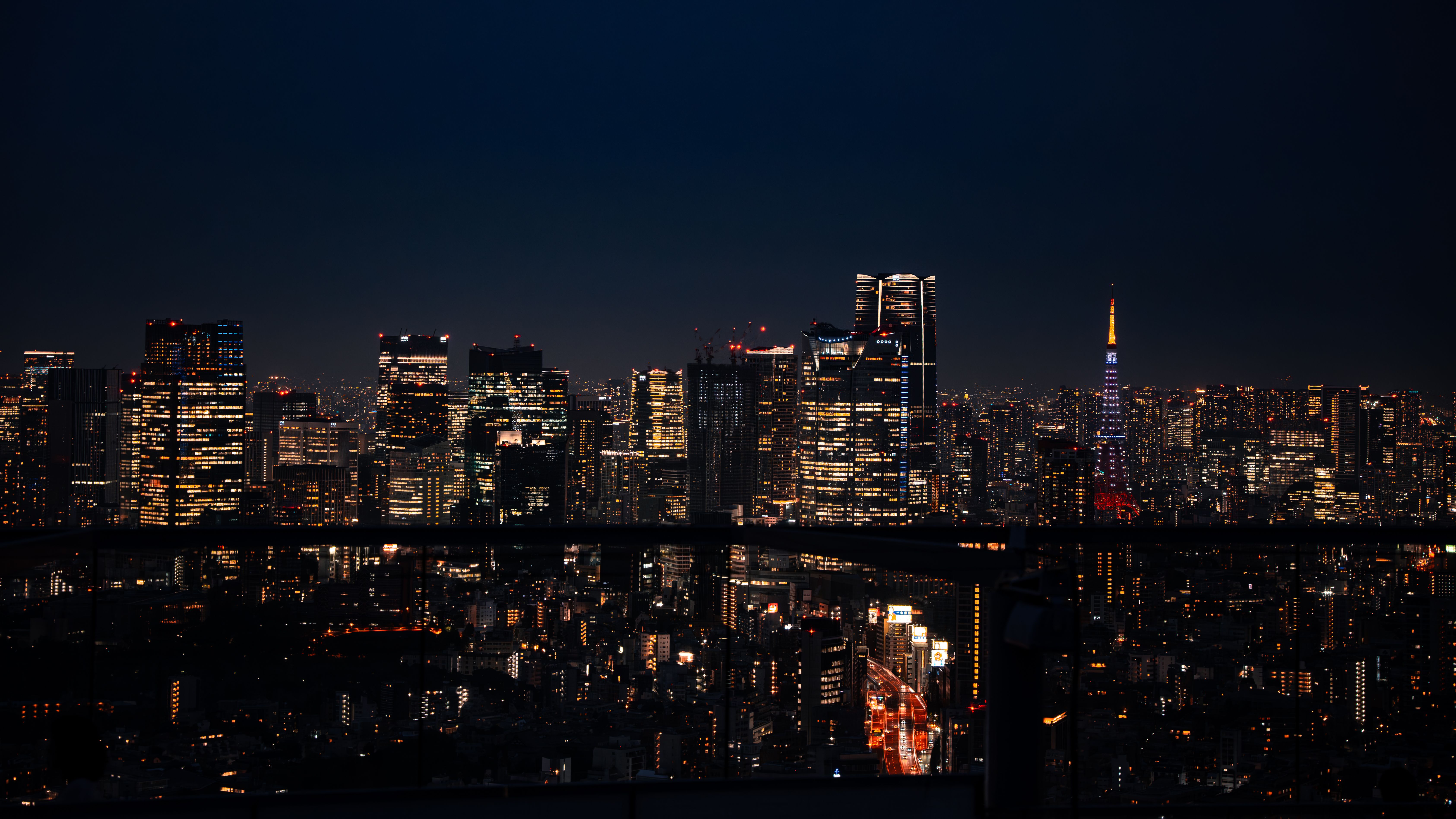 Tokyo Skyline city skyline wallpaper, 6744x3793