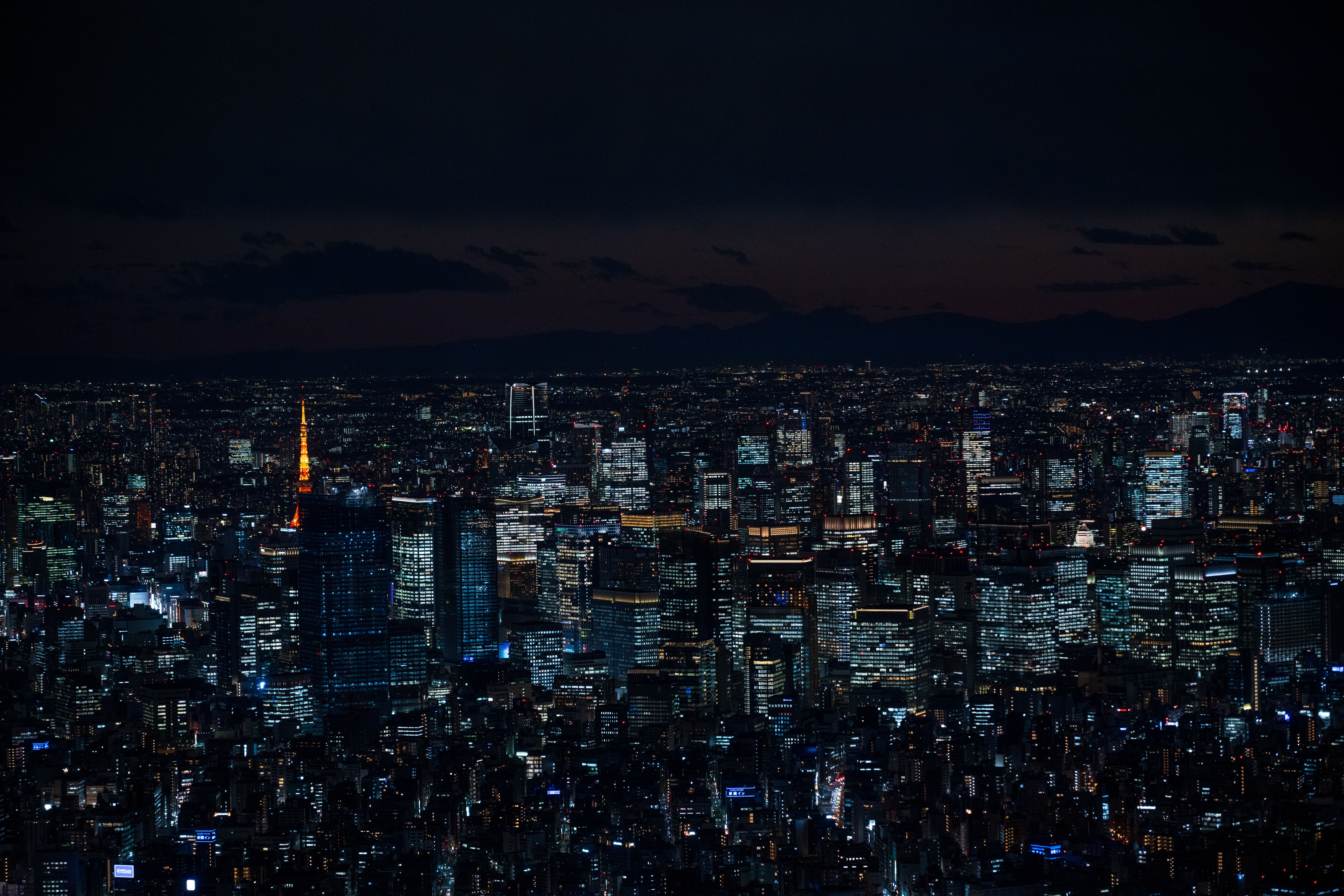 Tokyo Skyline city skyline wallpaper, 8256x5504
