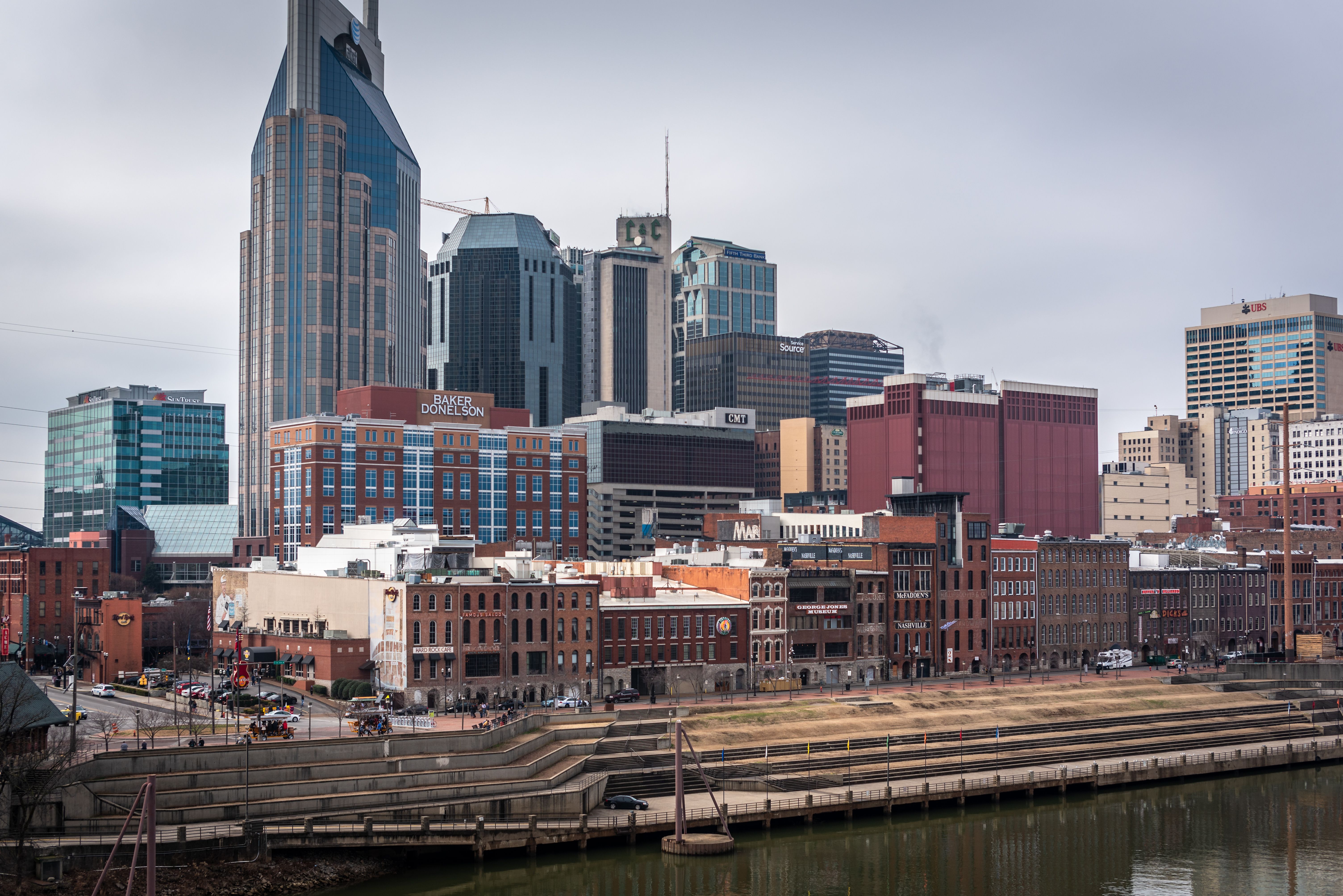 Downtown Skyline city skyline wallpaper, 6016x4016