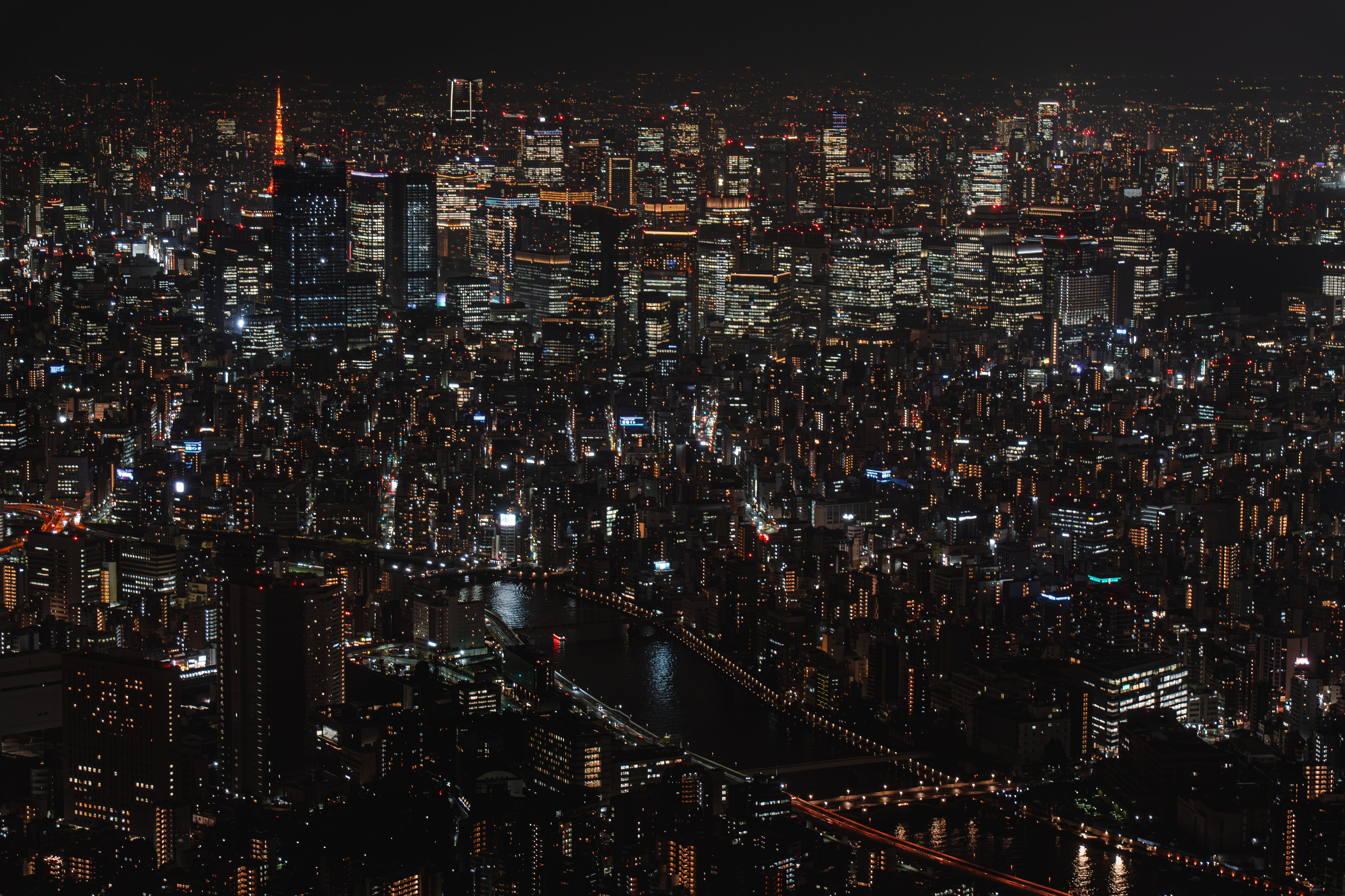 Tokyo Skyline city skyline wallpaper, 5600x3733