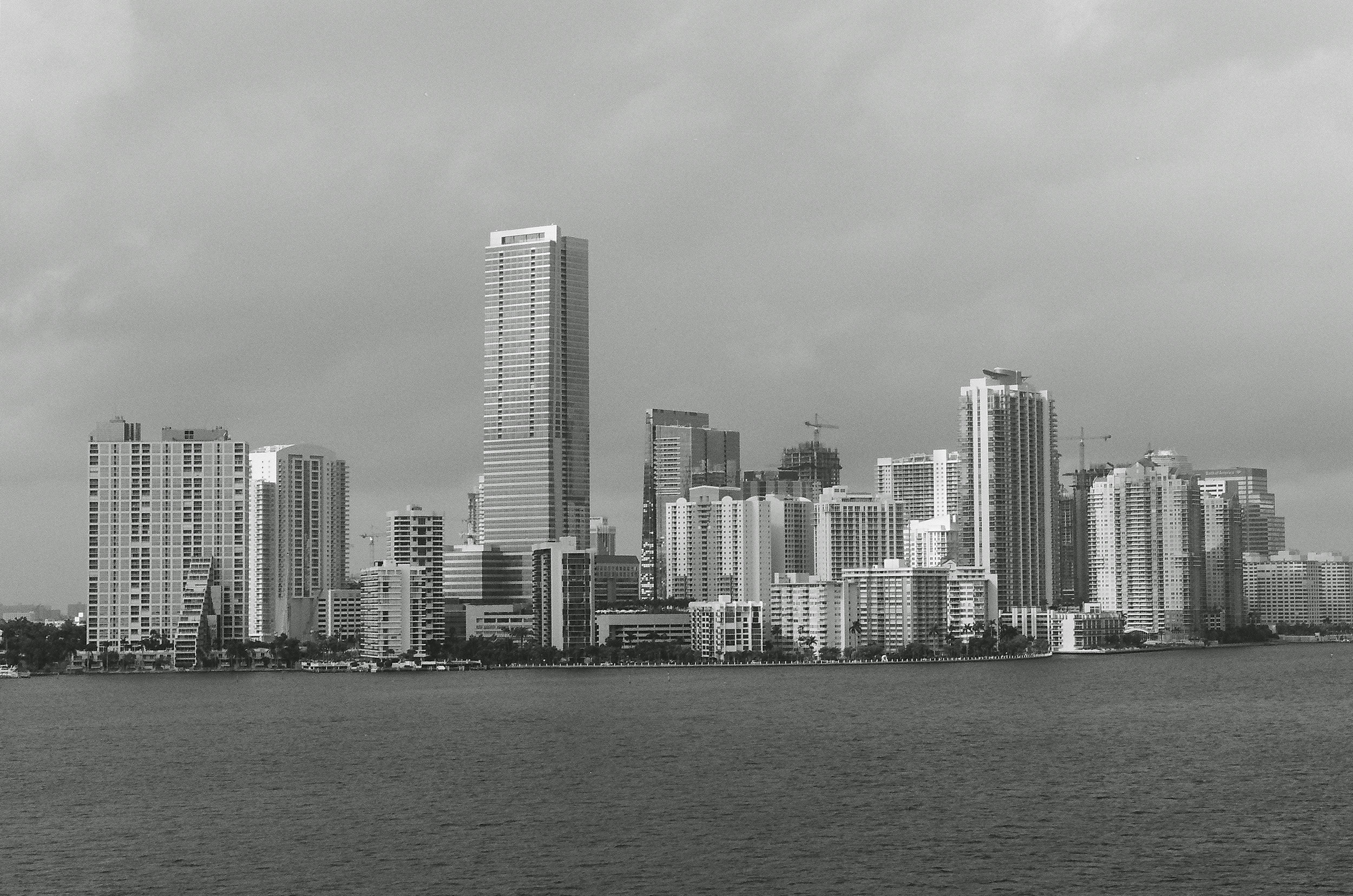 Miami, FL city skyline wallpaper, 5000x3312