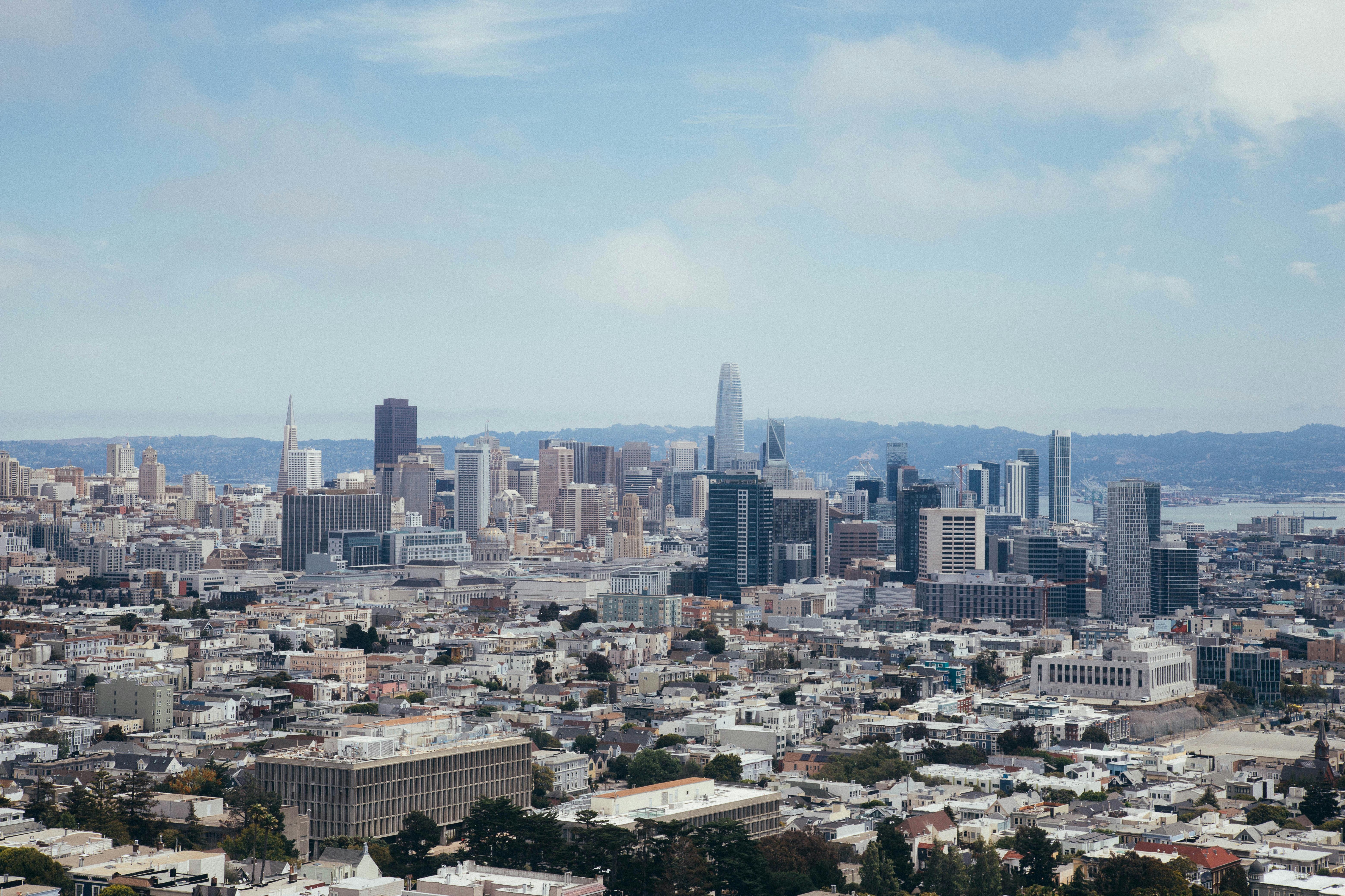 Downtown Skyline city skyline wallpaper, 6240x4160