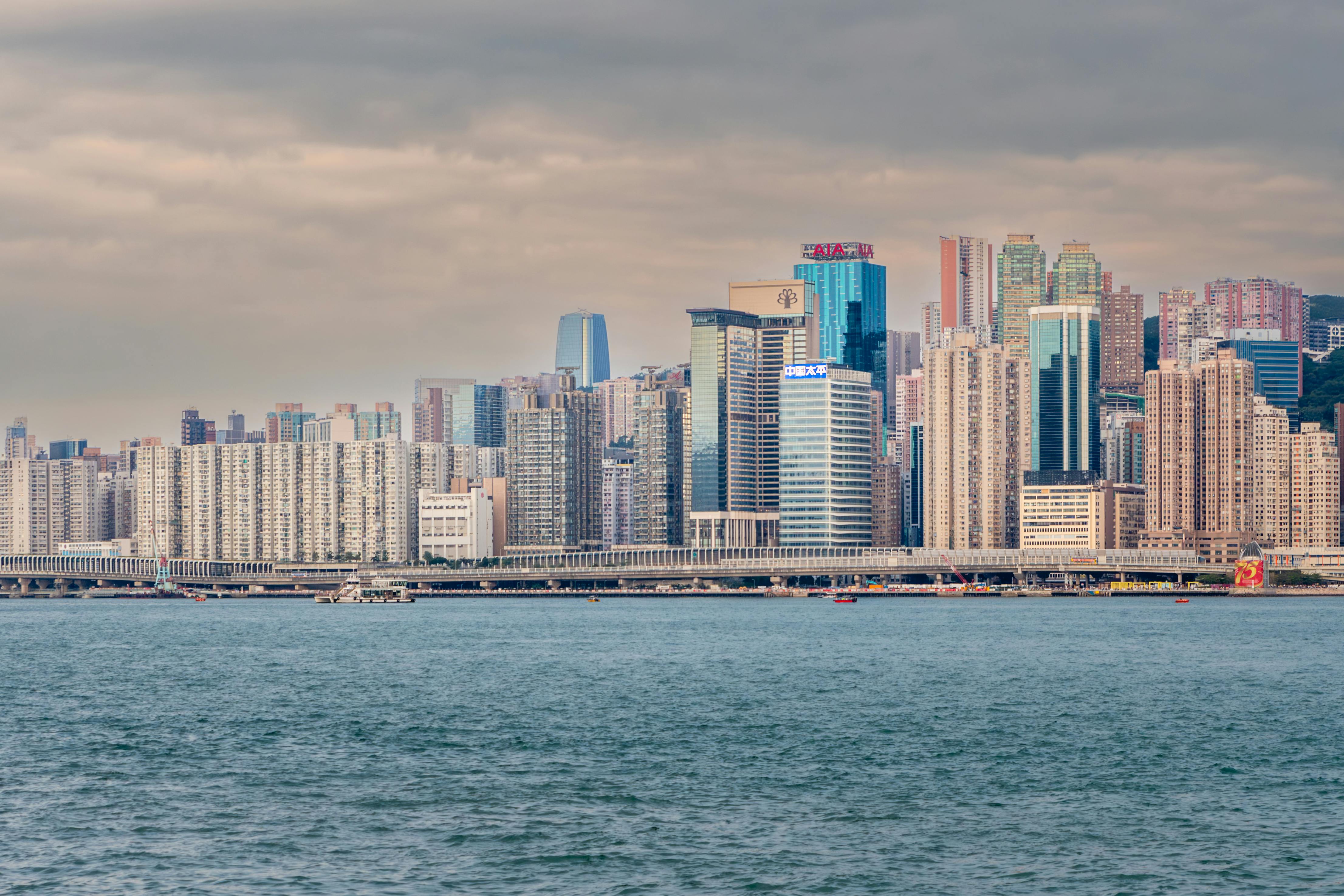 Hong Kong Skyline city skyline wallpaper, 4424x2949