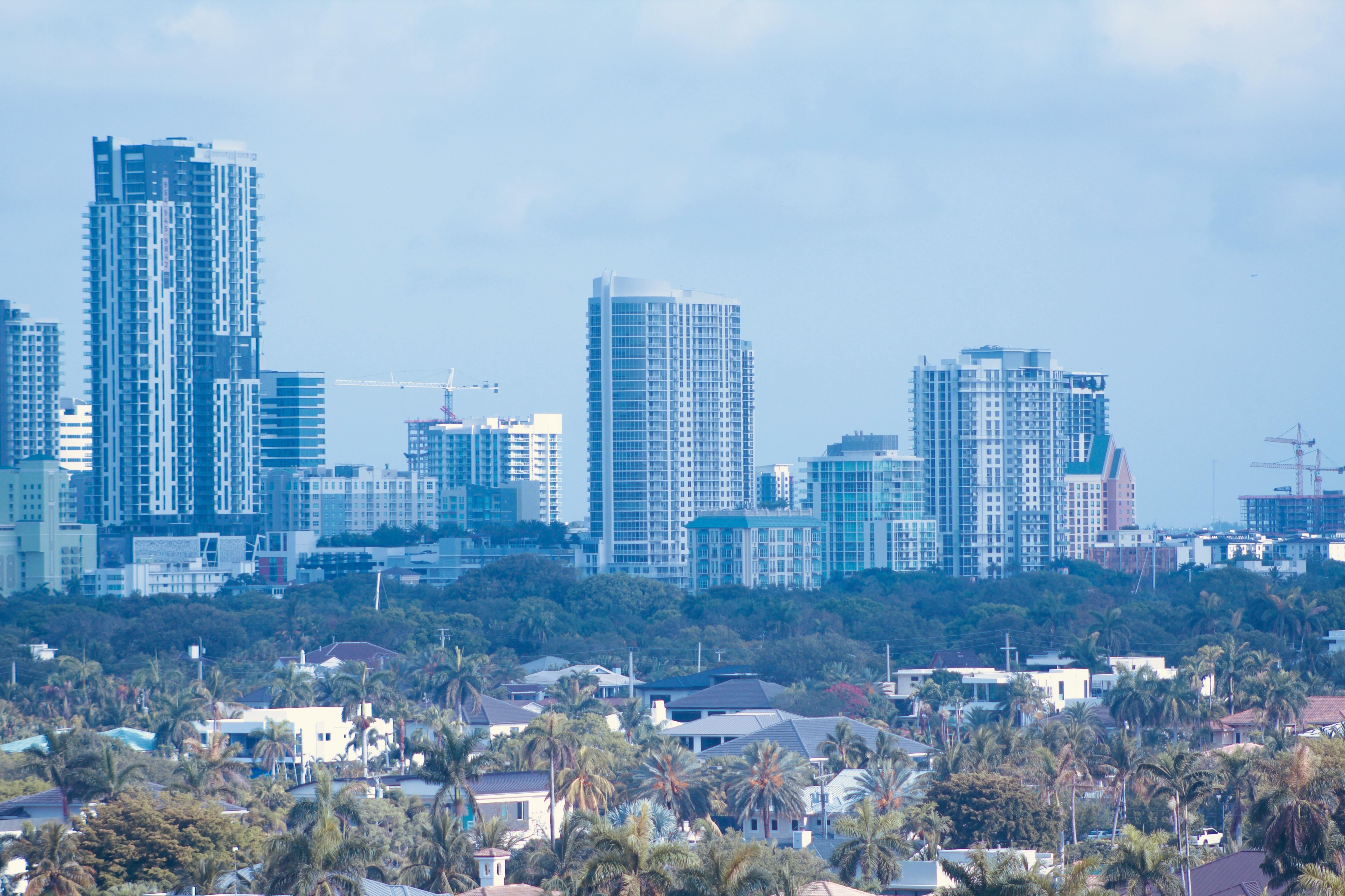 Miami, FL city skyline wallpaper, 5184x3456