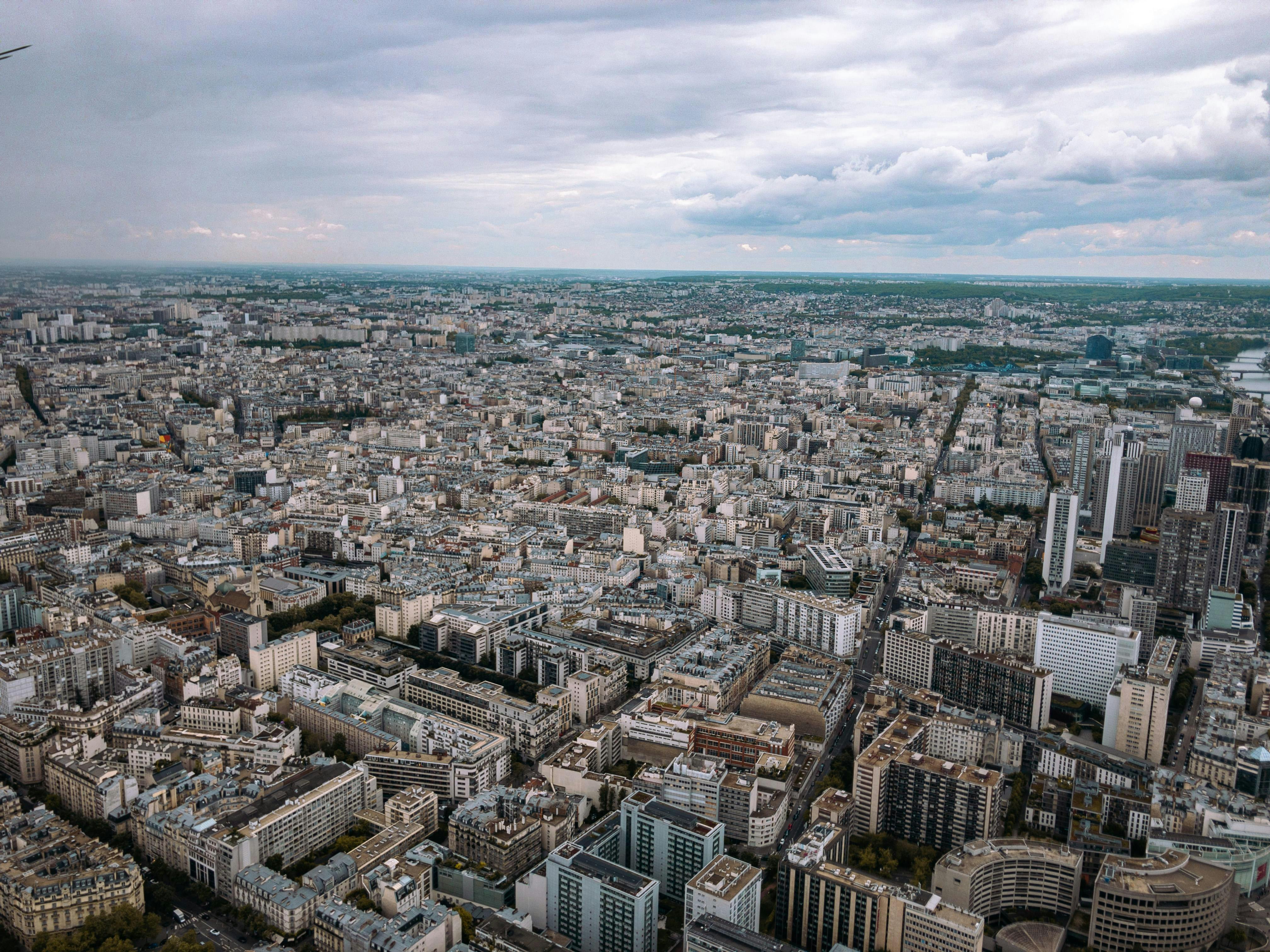Paris Skyline city skyline wallpaper, 4032x3024