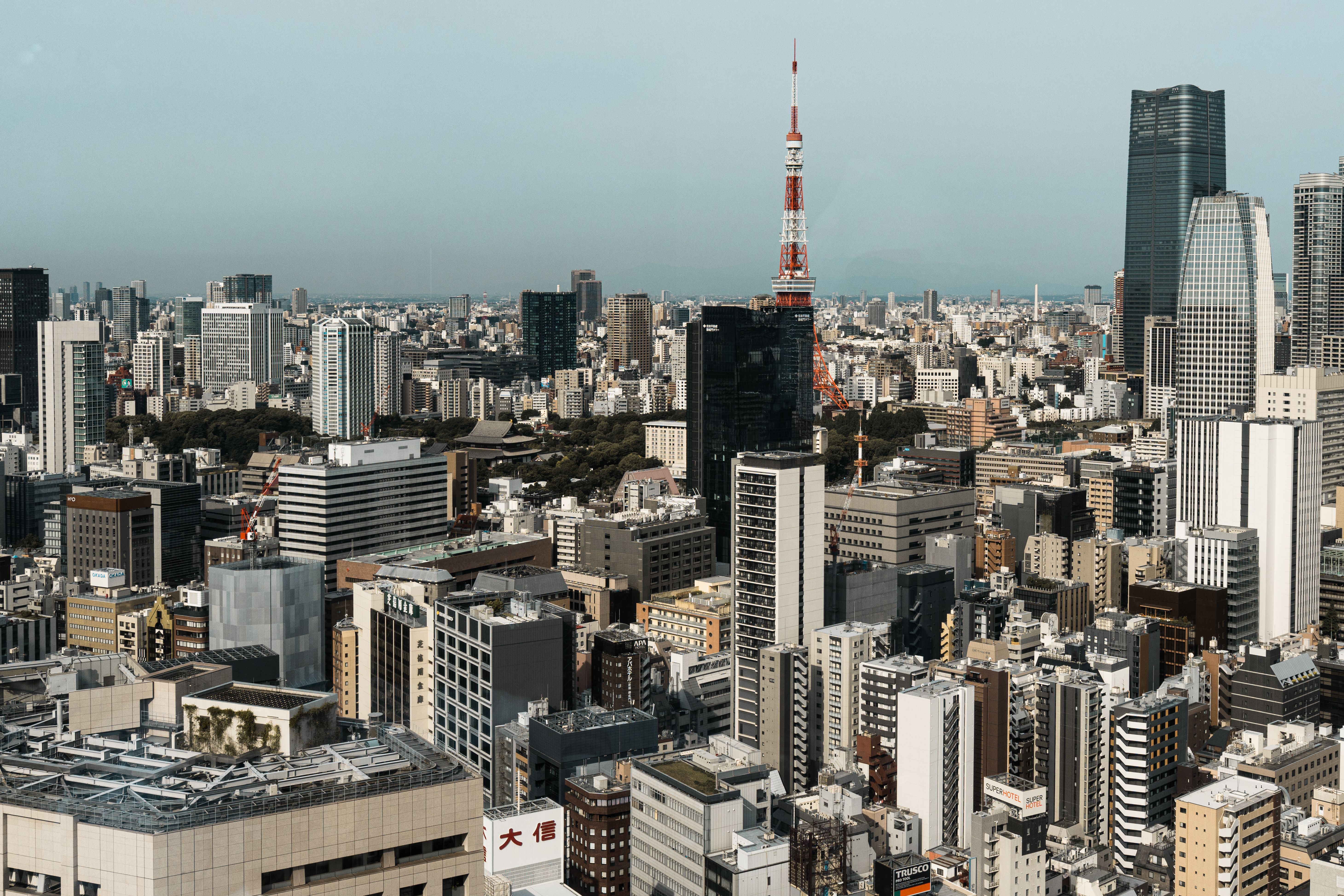 Tokyo Skyline city skyline wallpaper, 5841x3894
