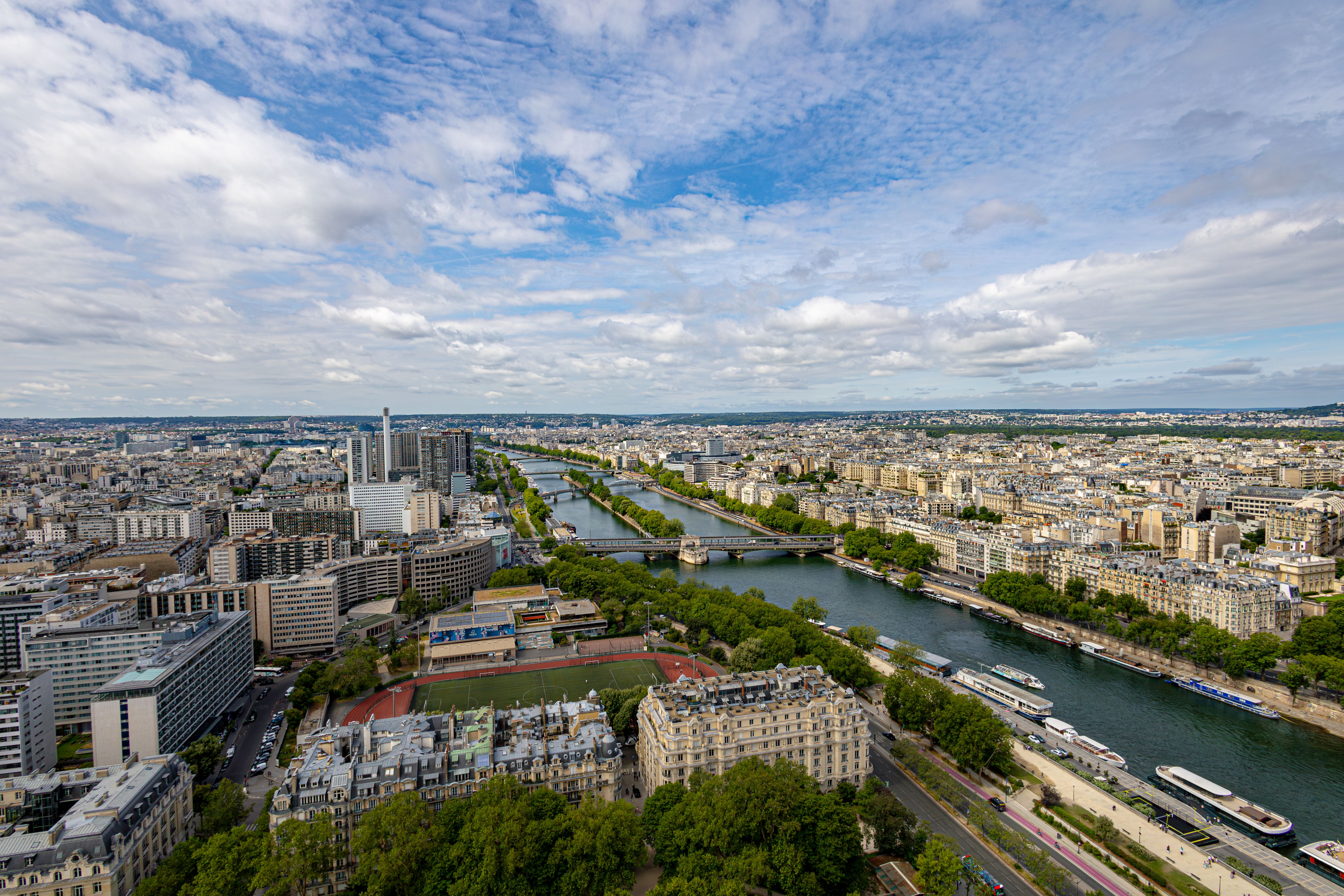 Paris Skyline city skyline wallpaper, 5923x3949