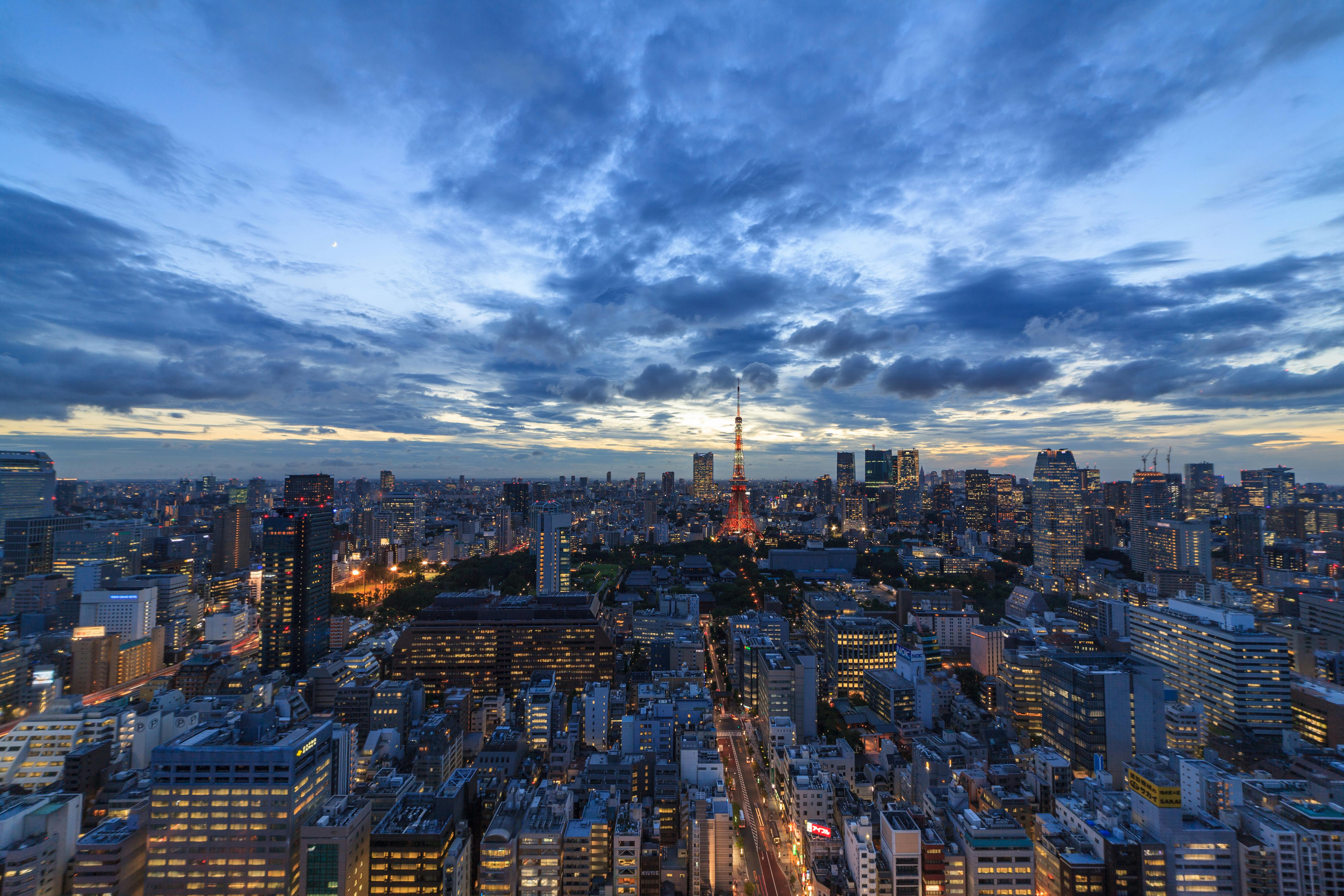 Tokyo Skyline city skyline wallpaper, 5616x3744