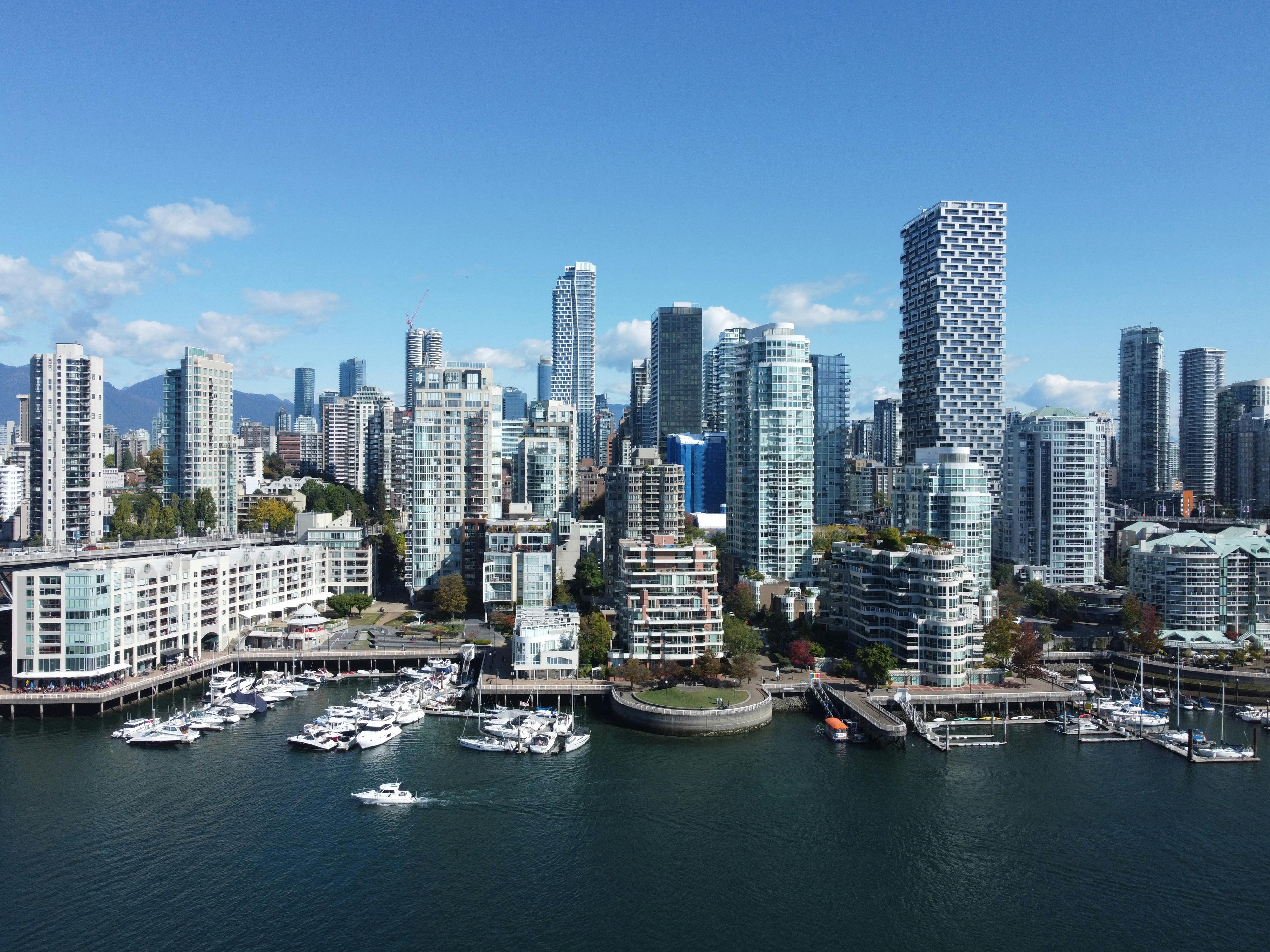 Vancouver, BC city skyline wallpaper, 4000x3000