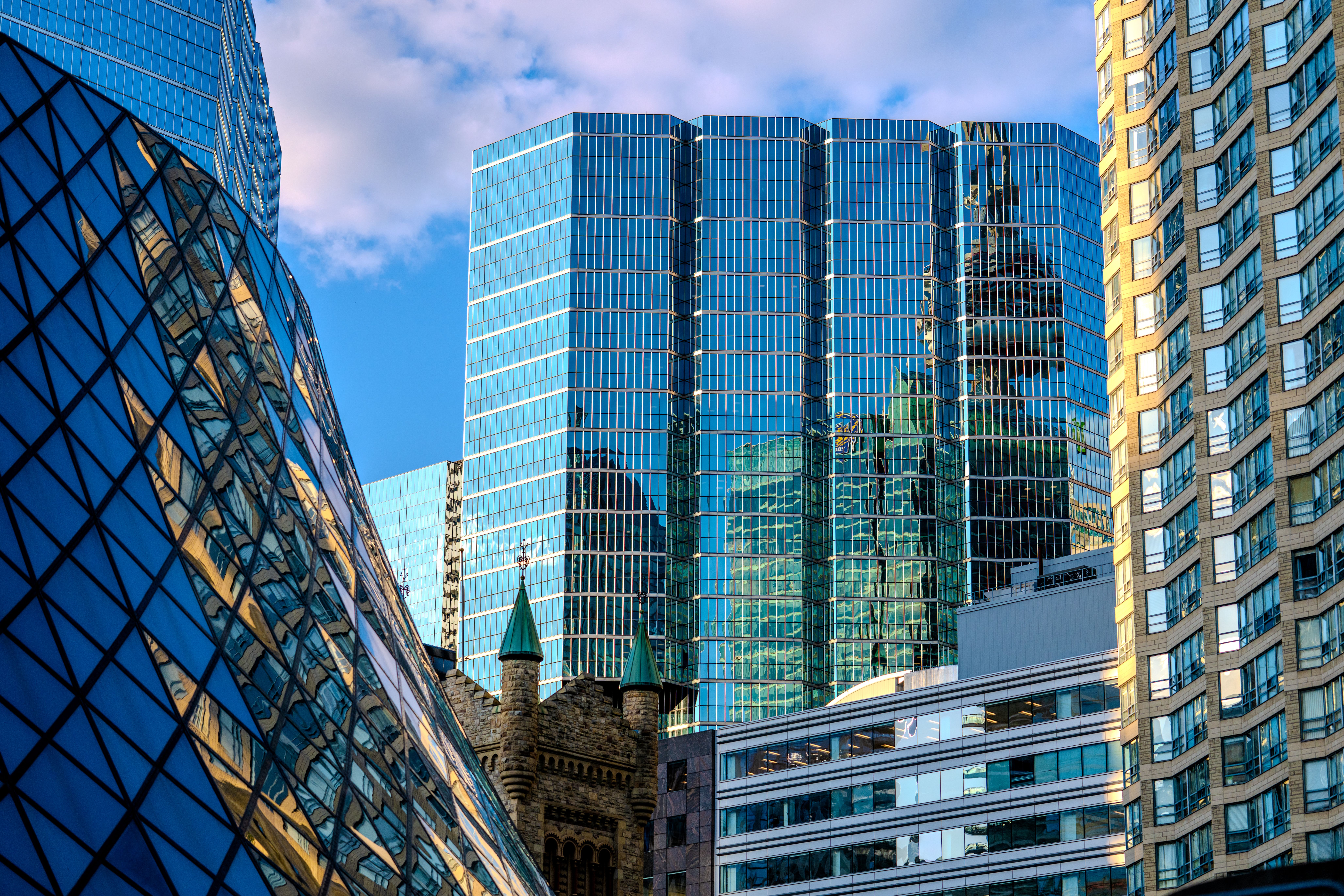 Downtown Skyline city skyline wallpaper, 8230x5487