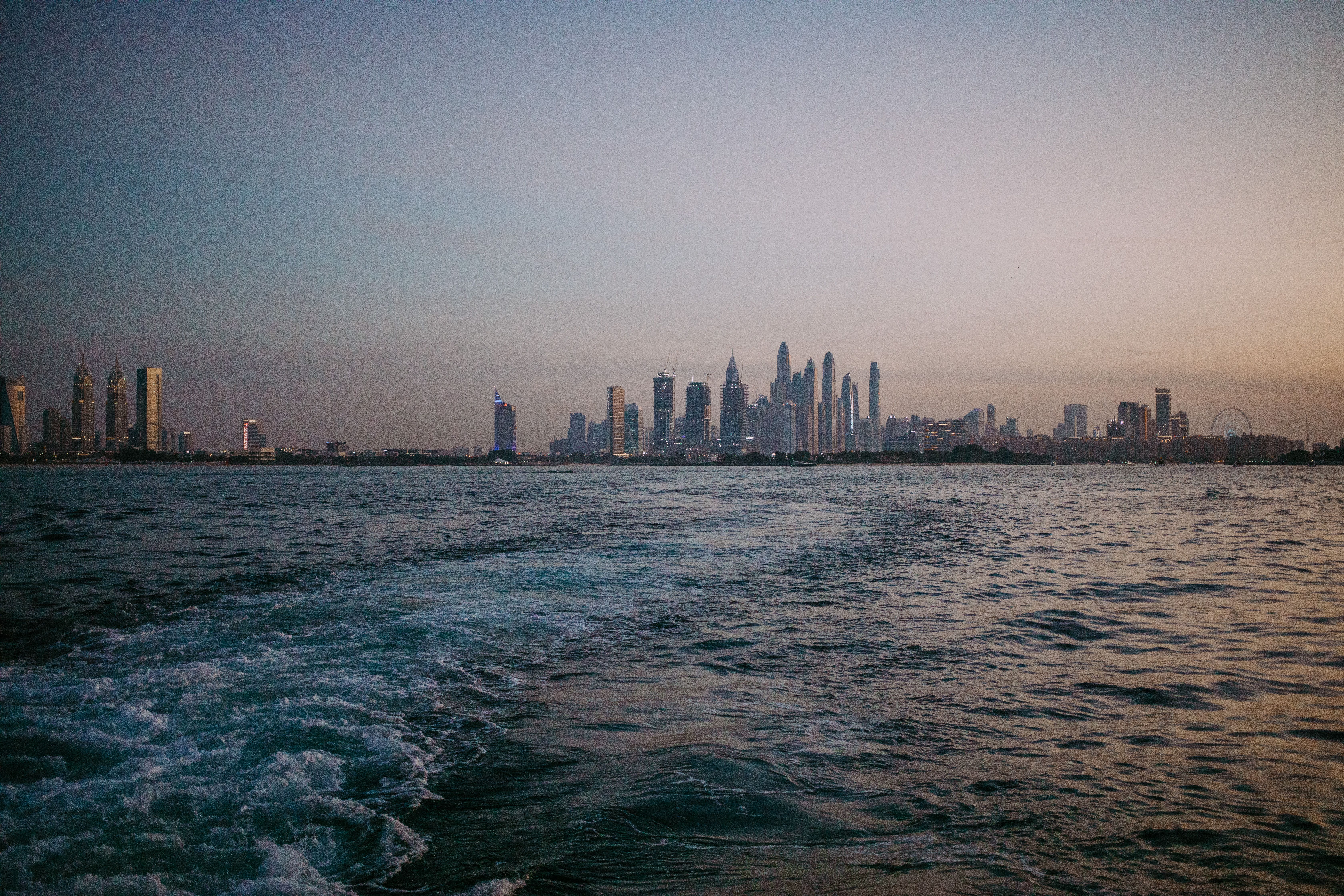 Dubai Skyline city skyline wallpaper, 6720x4480