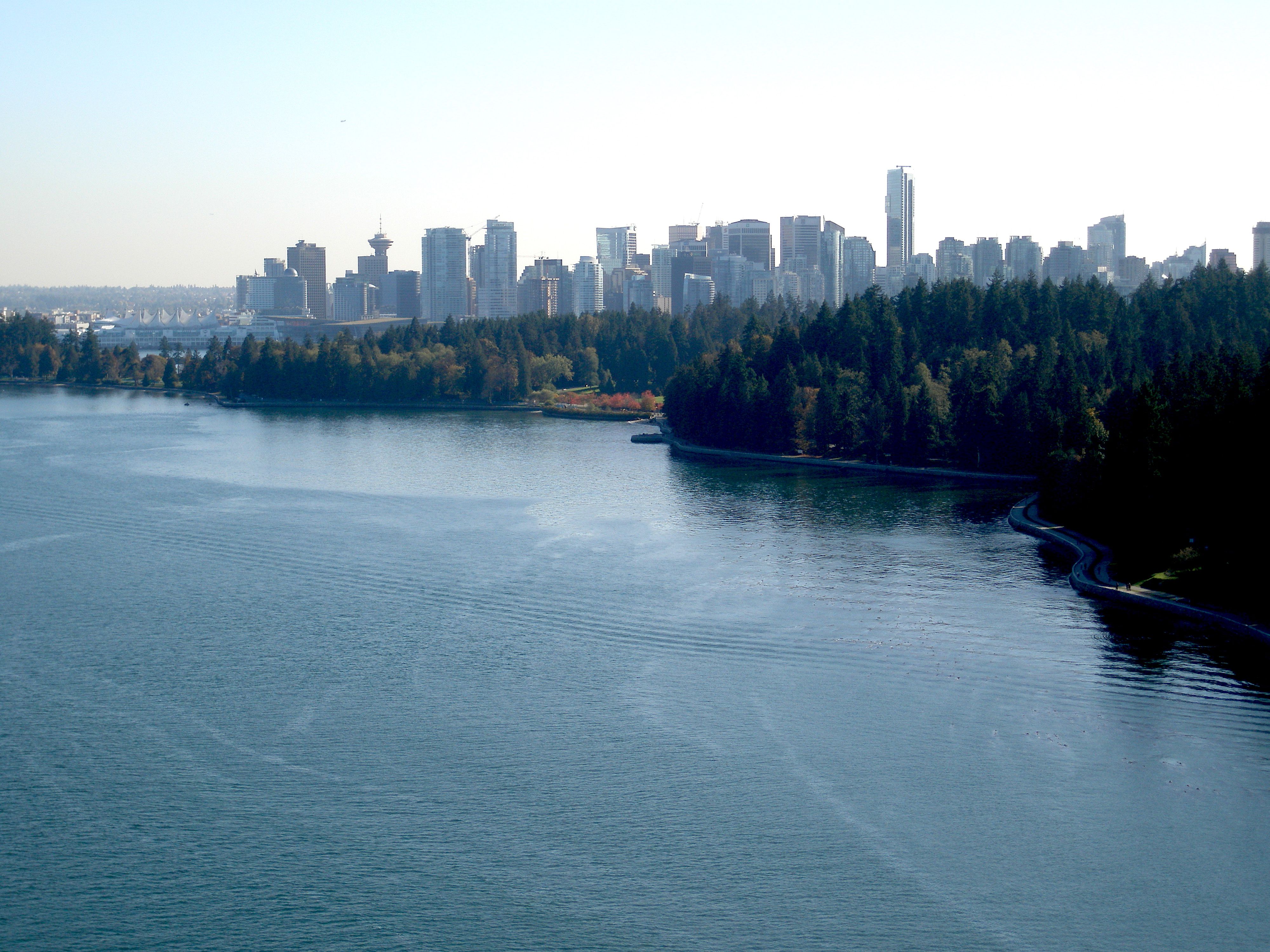 Vancouver, BC city skyline wallpaper, 4000x3000