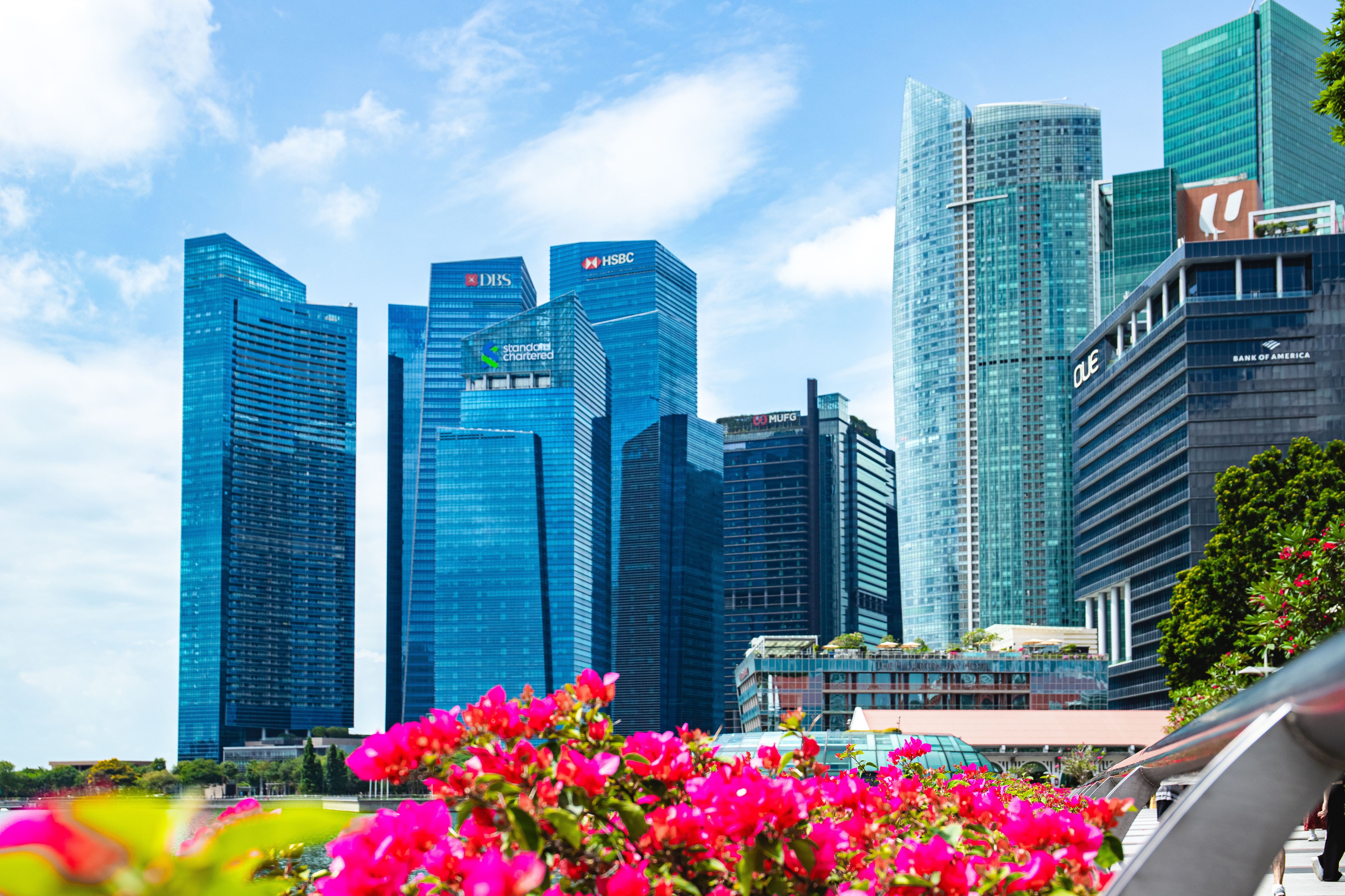 Singapore Skyline city skyline wallpaper, 6240x4160