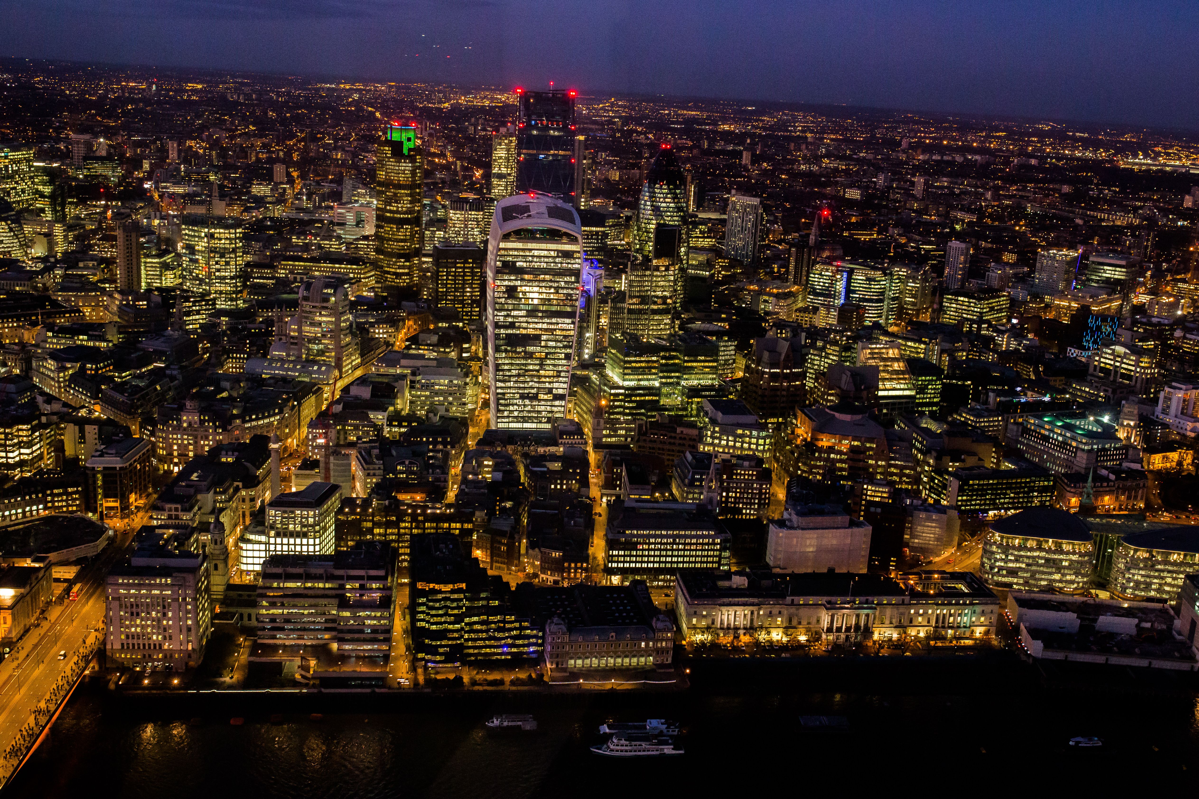 London Skyline city skyline wallpaper, 5053x3369
