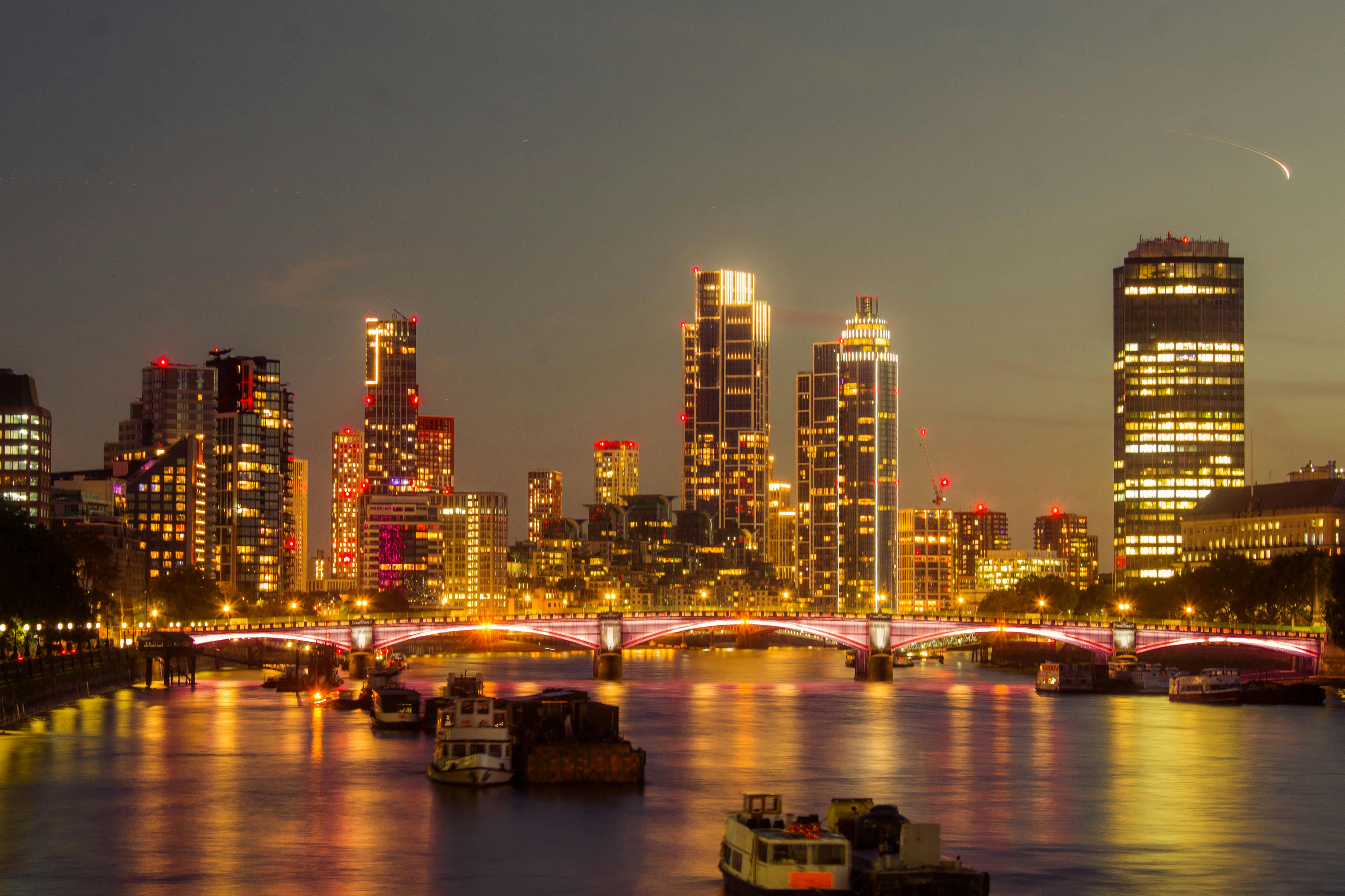 London Skyline city skyline wallpaper, 4881x3254