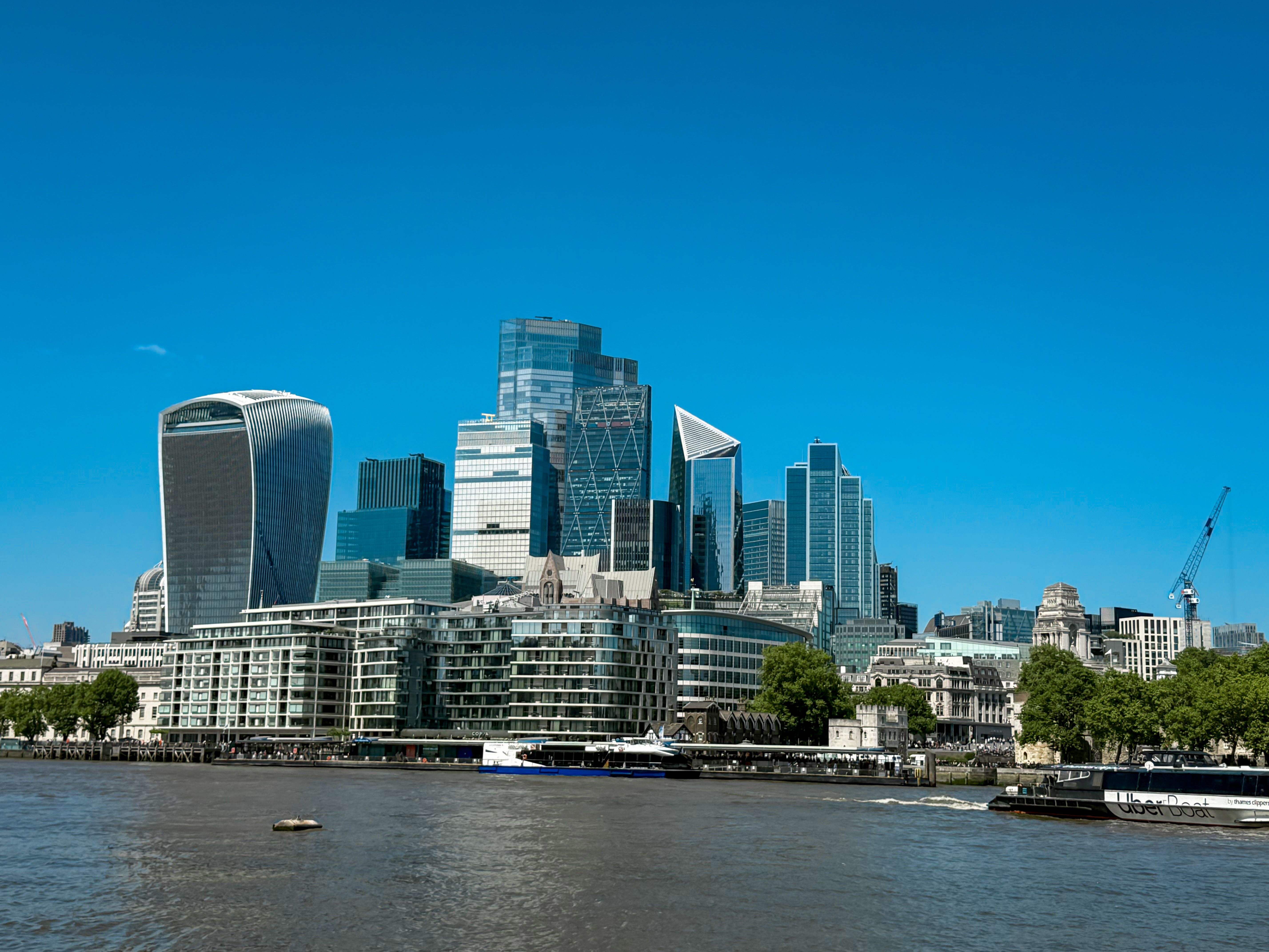 London Skyline city skyline wallpaper, 5712x4284