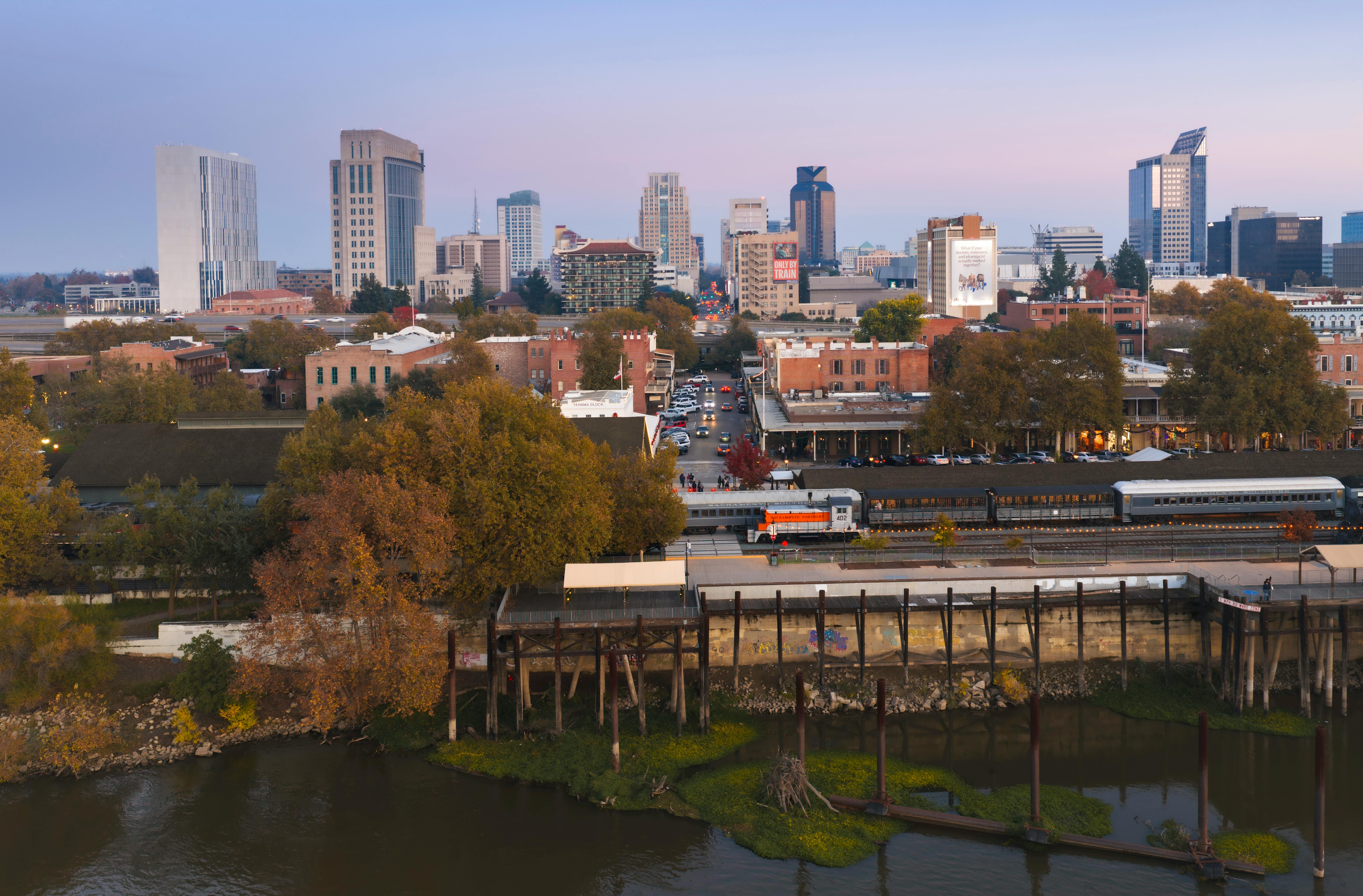 Downtown Skyline city skyline wallpaper, 8192x5388