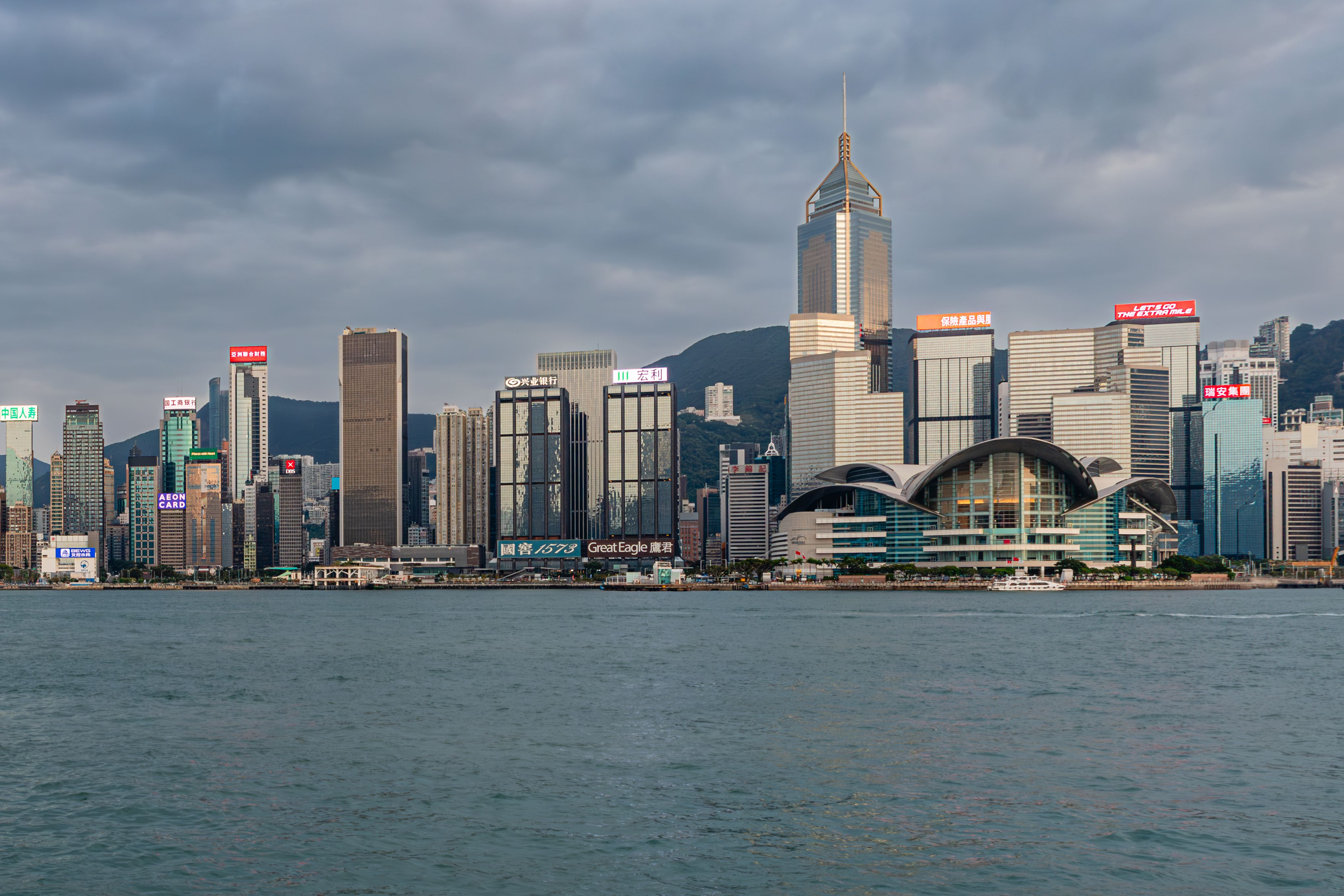 Hong Kong Skyline city skyline wallpaper, 4081x2721