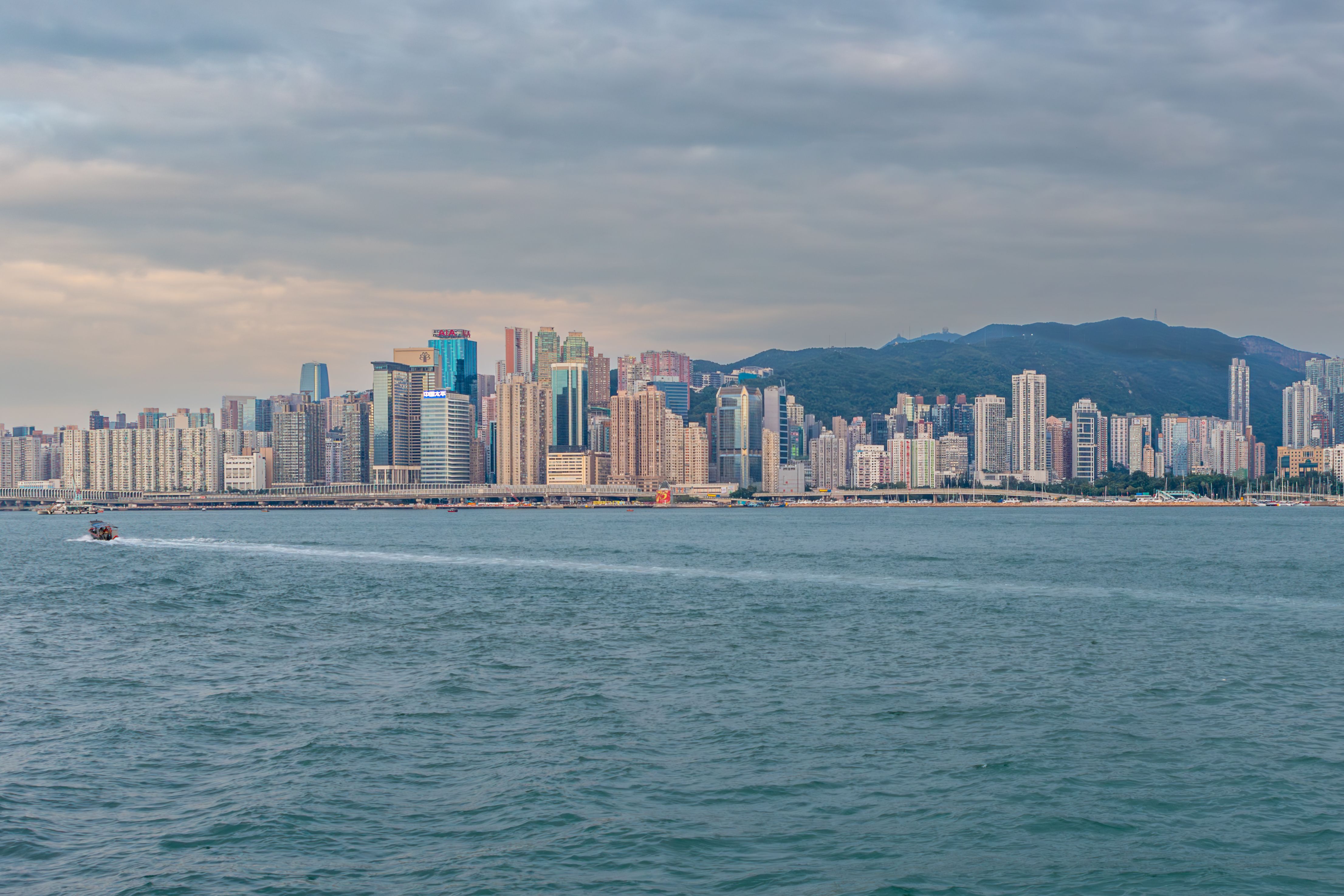 Hong Kong Skyline city skyline wallpaper, 4424x2949