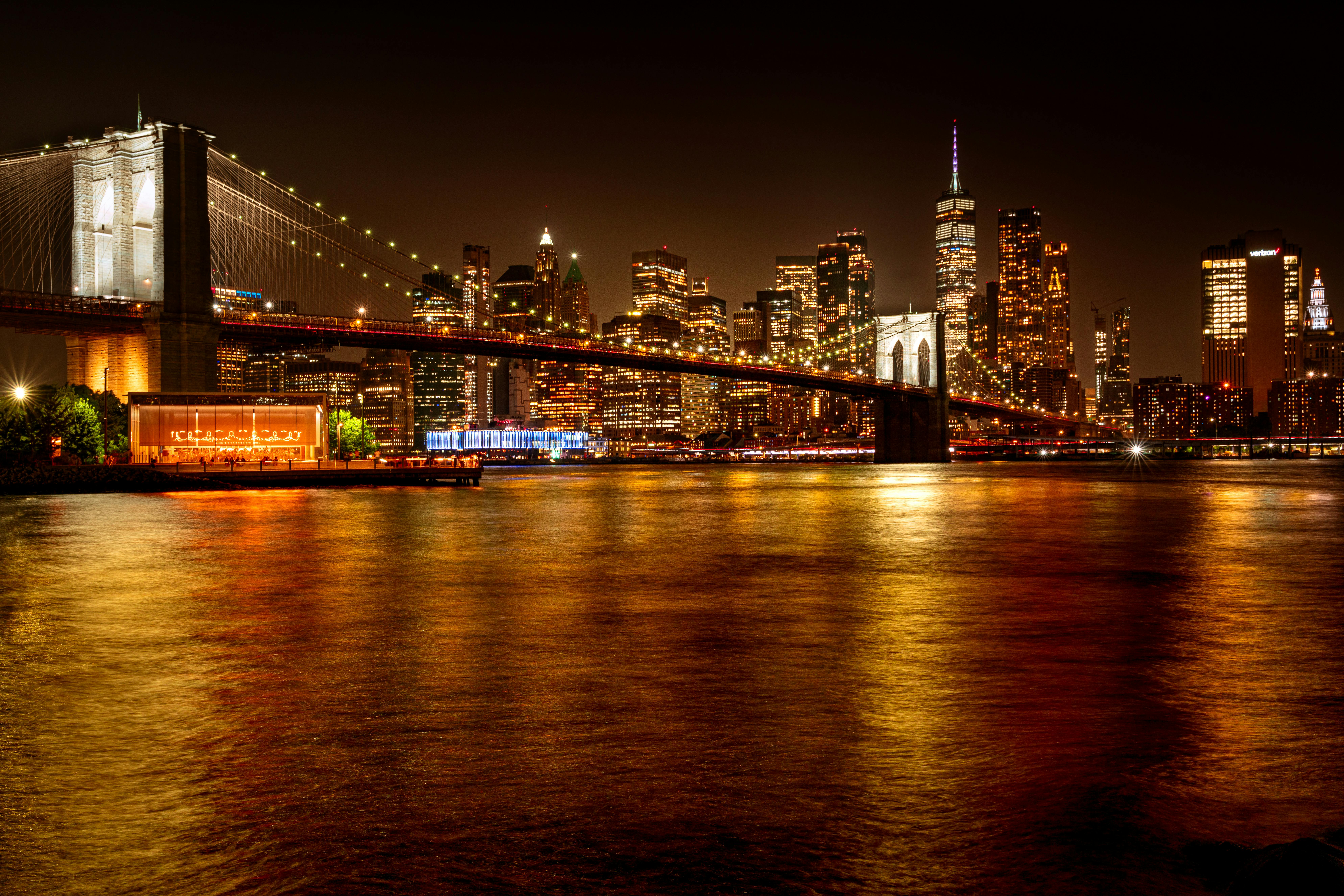 New York Skyline city skyline wallpaper, 7952x5304