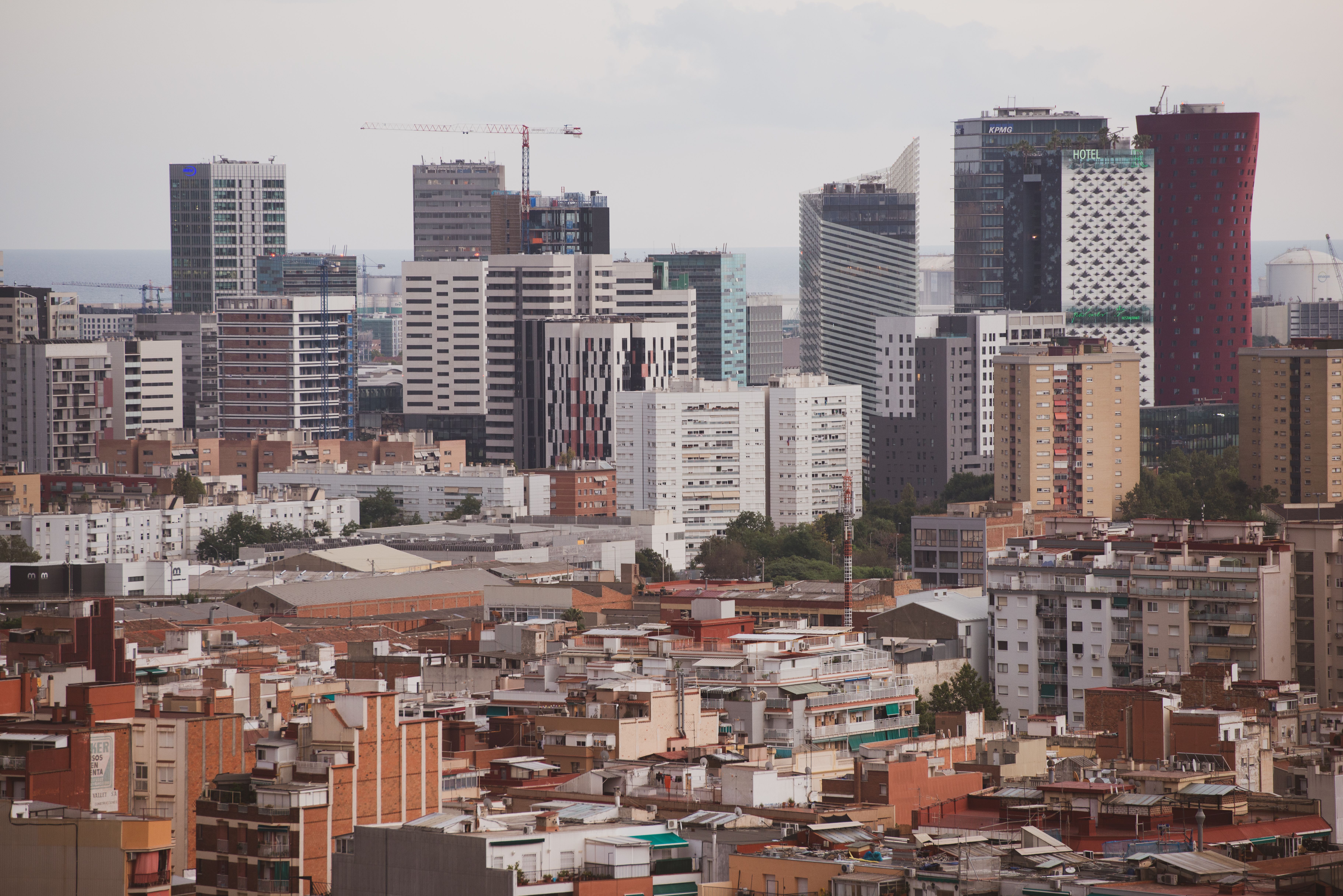 Downtown Skyline city skyline wallpaper, 7287x4863