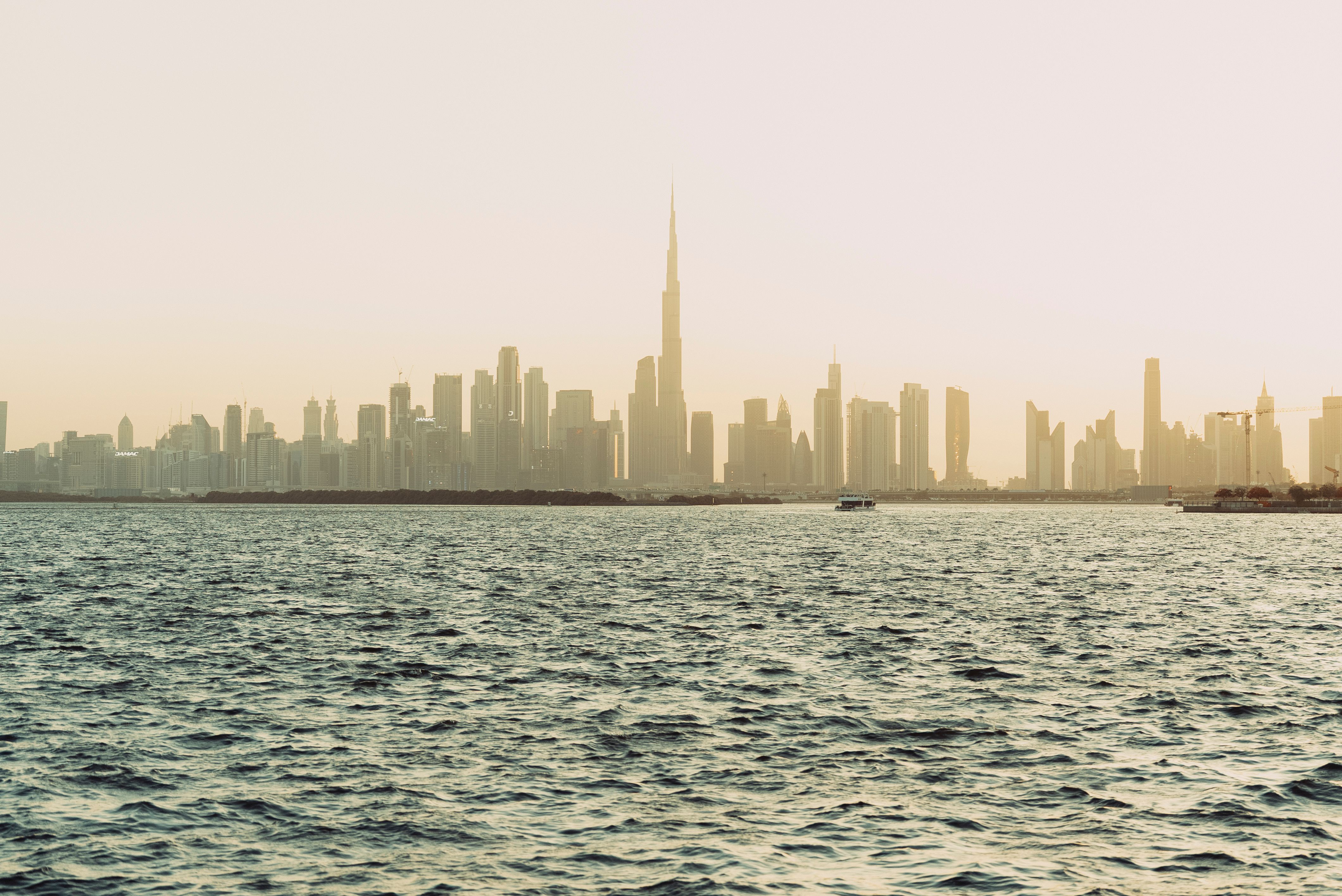 Dubai Skyline city skyline wallpaper, 4240x2832