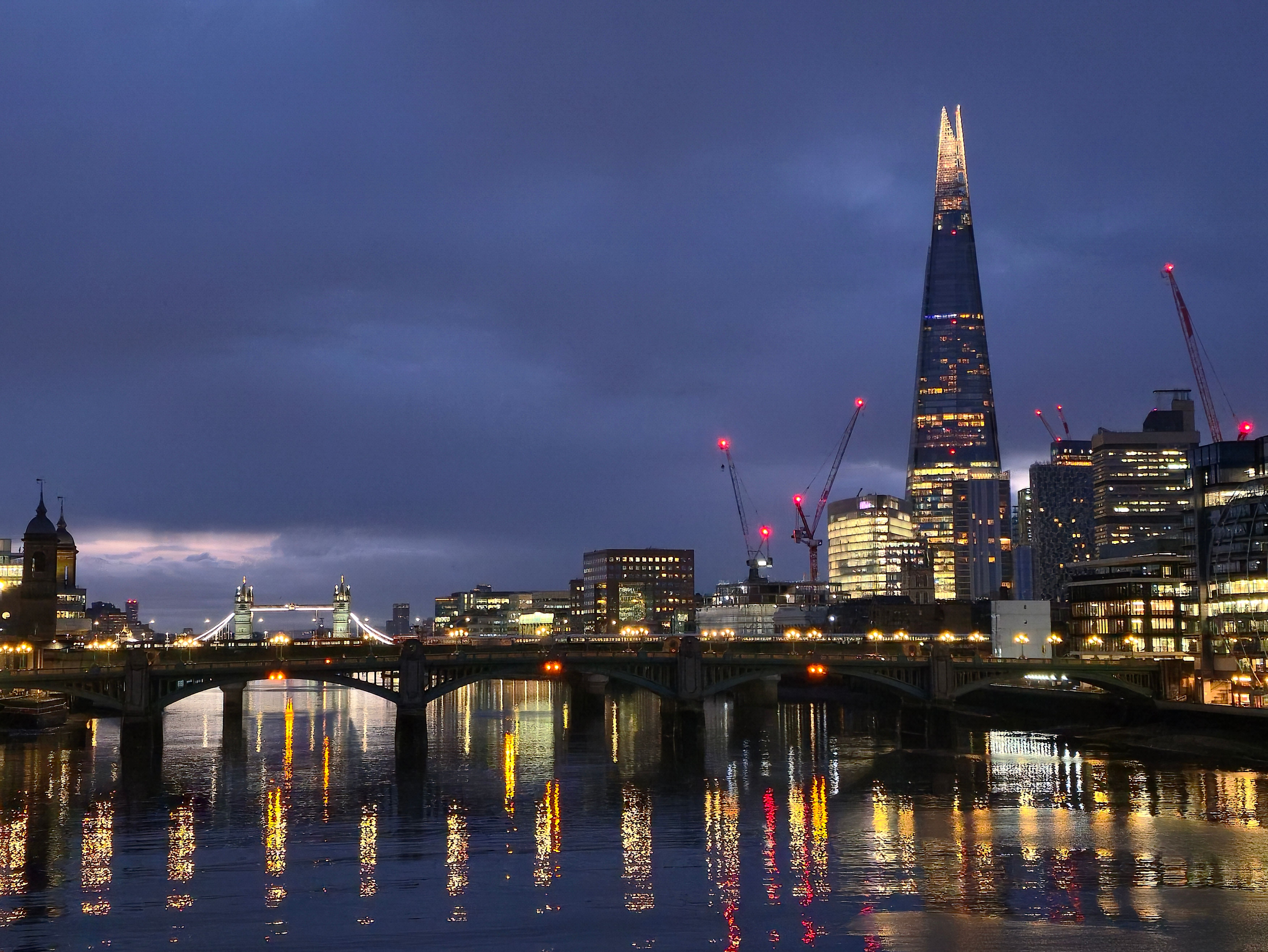 London Skyline city skyline wallpaper, 7008x5264