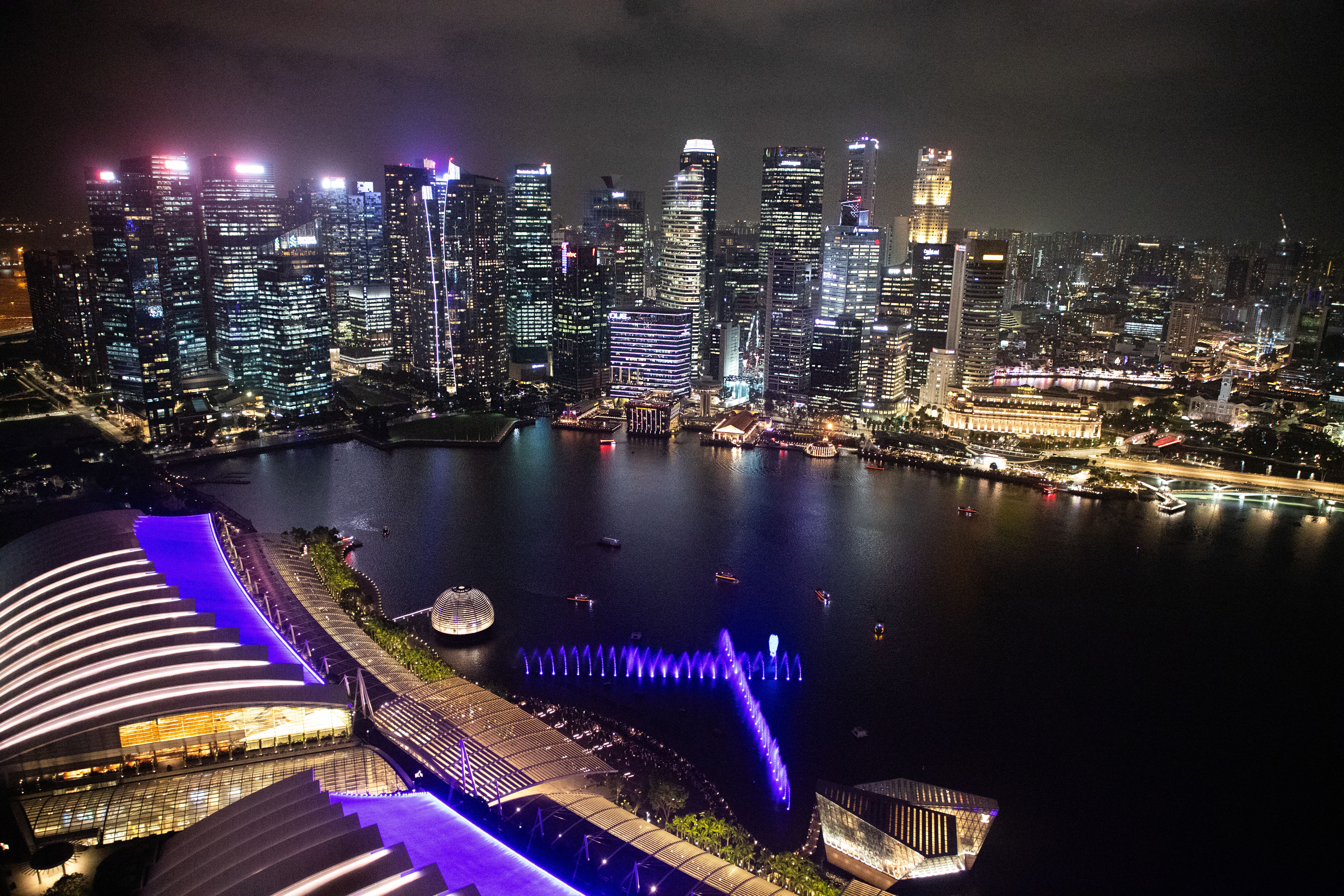 Singapore Skyline city skyline wallpaper, 6240x4160